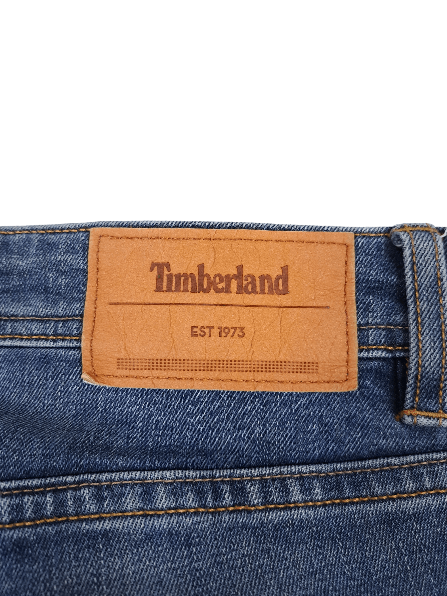 Timberland × Vintage 💎 Vintage 36/32 Timberland Navy Blue Denim Jeans Size US 36 / EU 52 - 3 Thumbnail