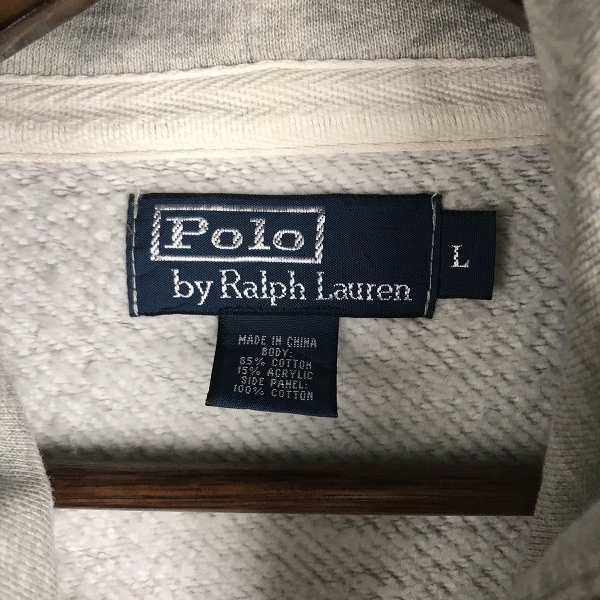 Polo Ralph Lauren Vintage Polo Ralph Lauren Hoodies Size US L / EU 52-54 / 3 - 6 Thumbnail