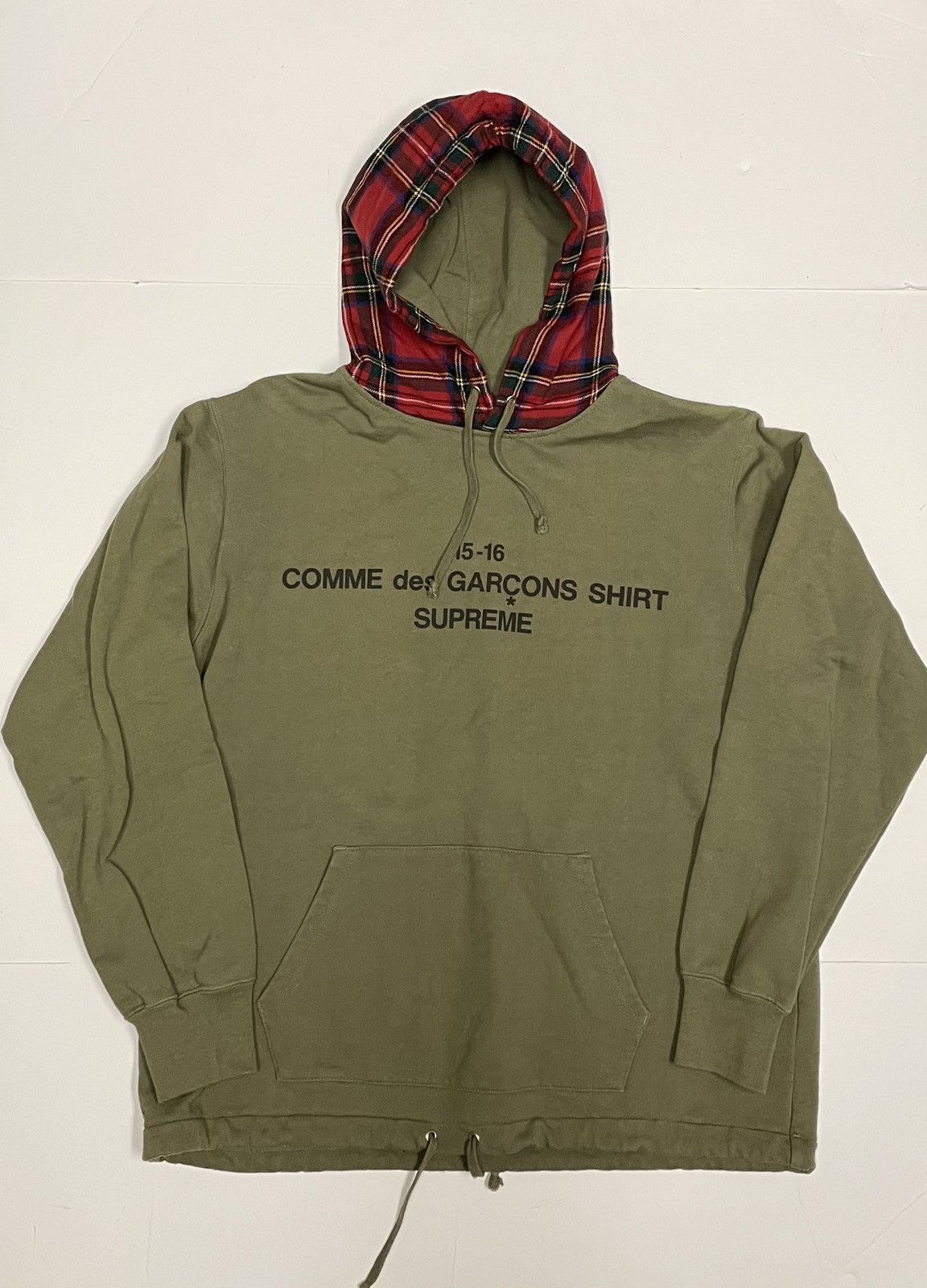 Supreme Supreme x Comme Des Garçon hoodie | Grailed