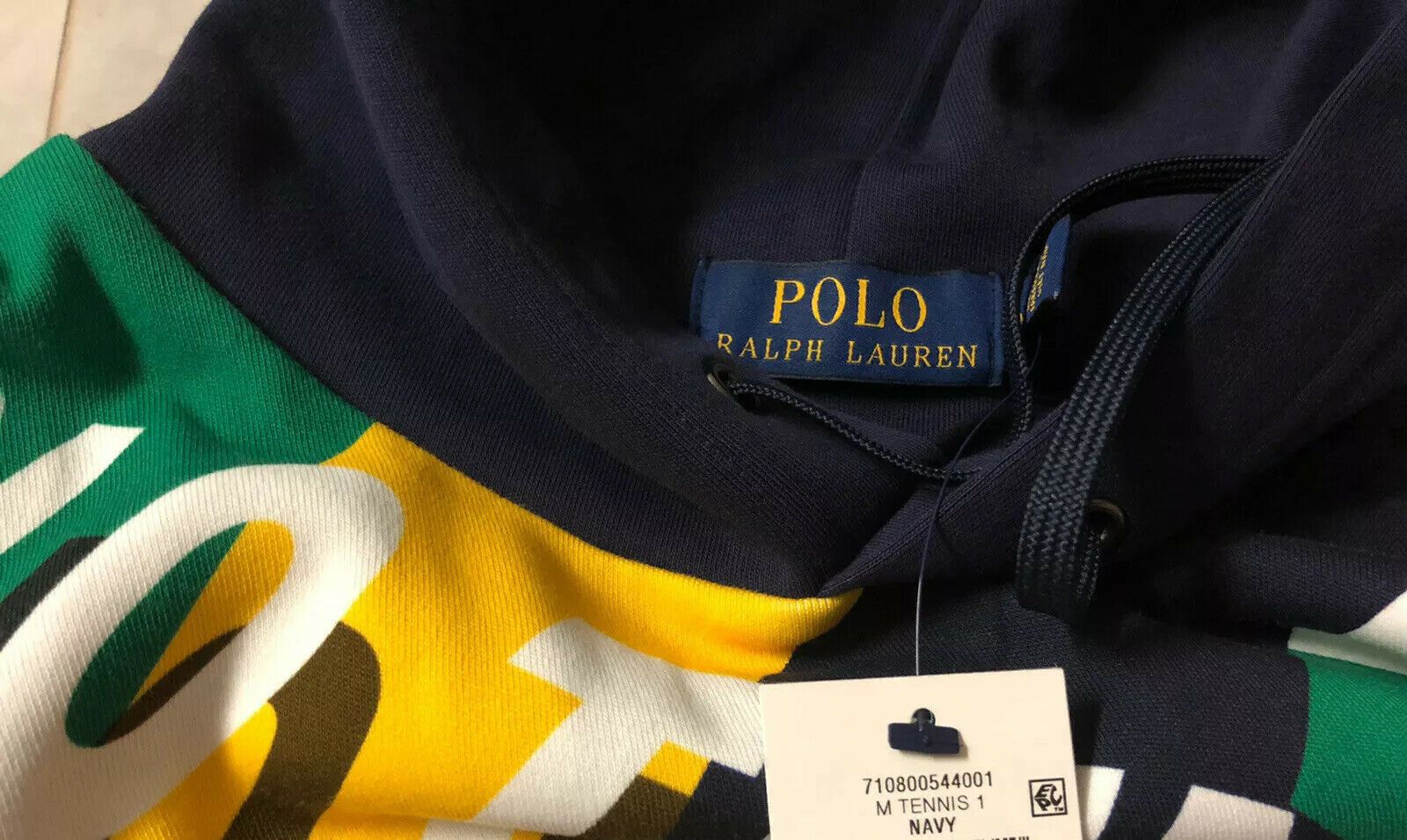 Polo Ralph Lauren Polo Ralph Lauren Polo Tennis Color Block Hoodie Size US XL / EU 56 / 4 - 7 Thumbnail