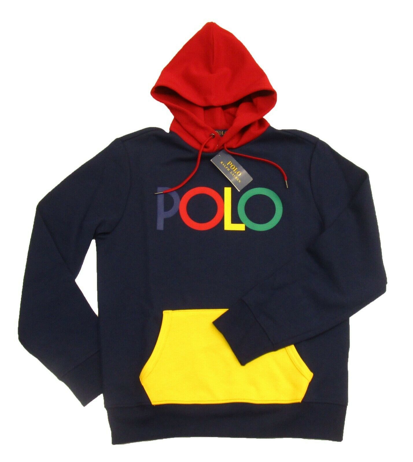 Polo Ralph Lauren POLO RALPH LAUREN Color lock Double Knit Hoodie Size US XXL / EU 58 / 5 - 2 Thumbnail
