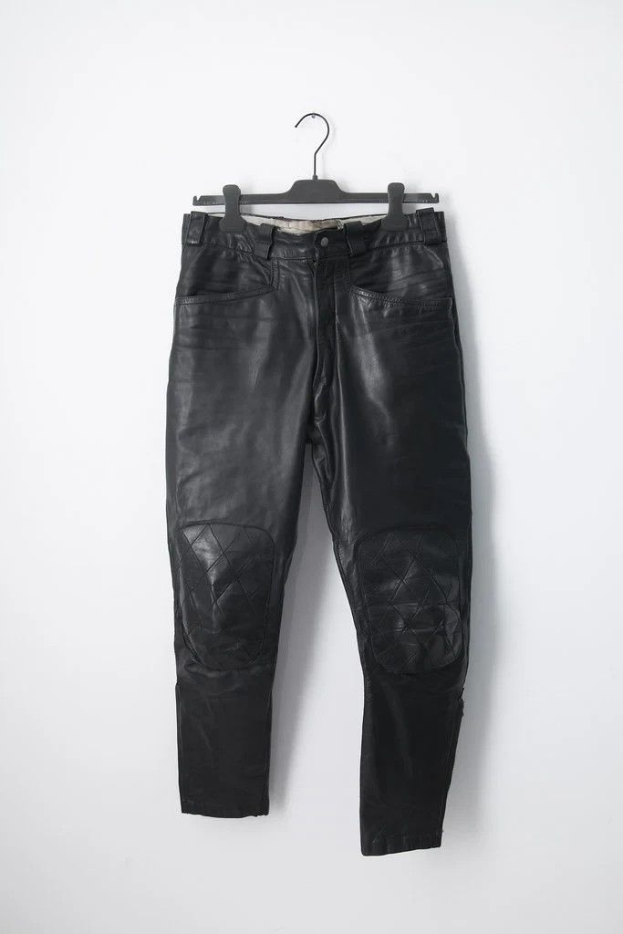 Lewis Leathers 1970's leather biker pants Size US 28 / EU 44 - 1 Thumbnail