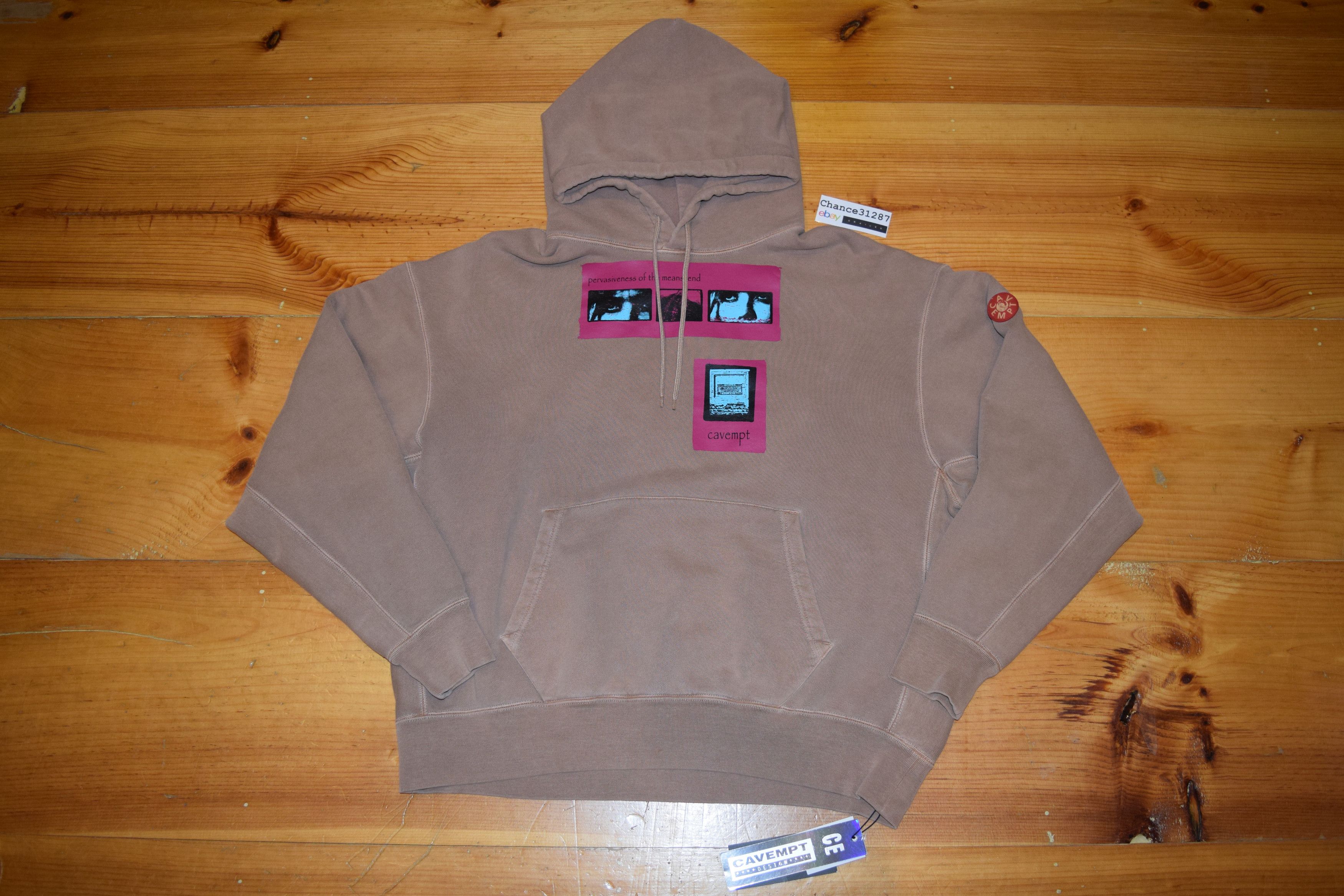 Cav Empt Cav Empt Pervasiveness Heavy Hoodie sz. Large Grailed