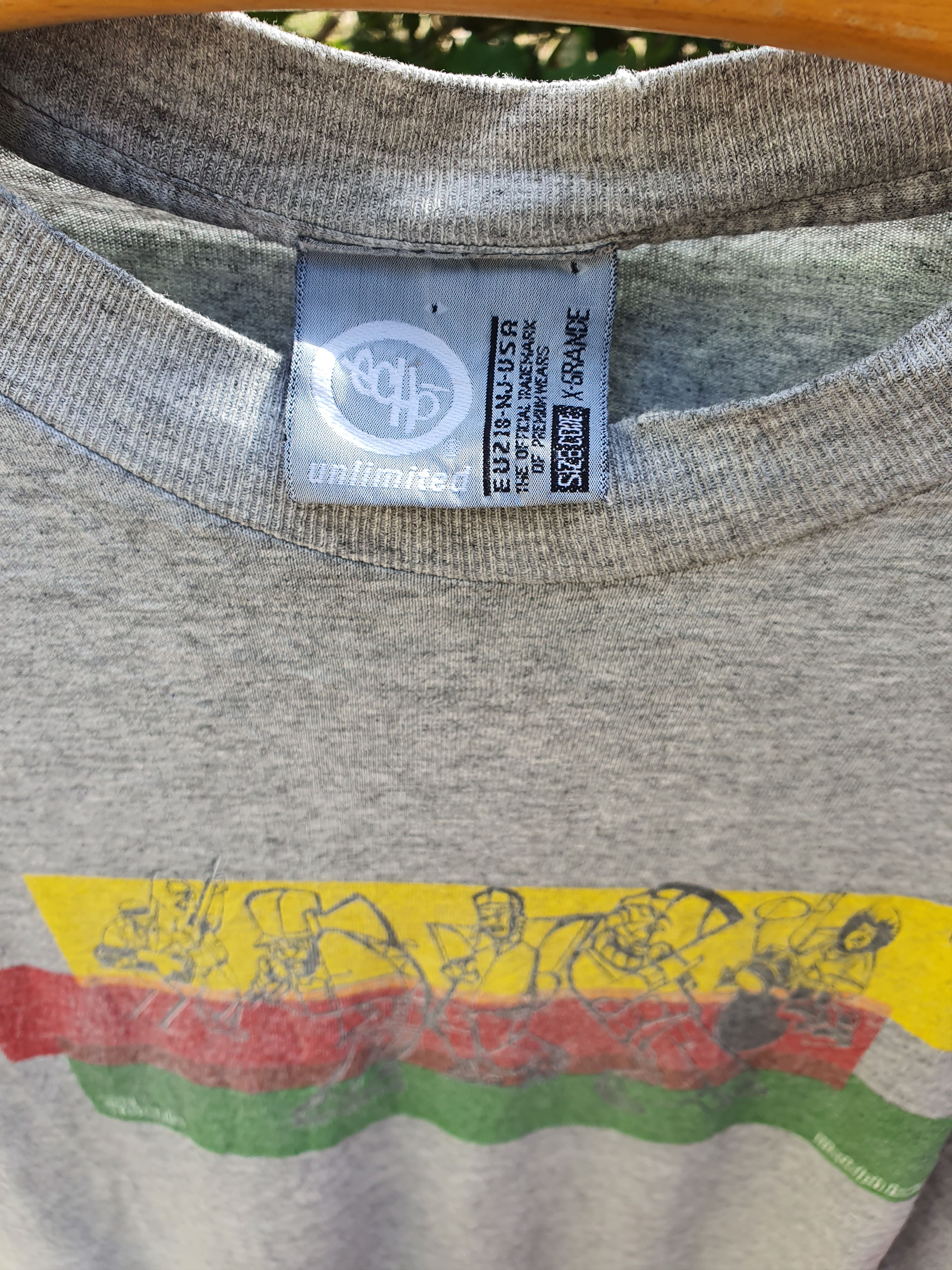 Band Tees × Marc Ecko × Vintage 1996 The Roots Illadelph Halflife Tshirt by Echo Unlimited Size US XL / EU 56 / 4 - 3 Thumbnail
