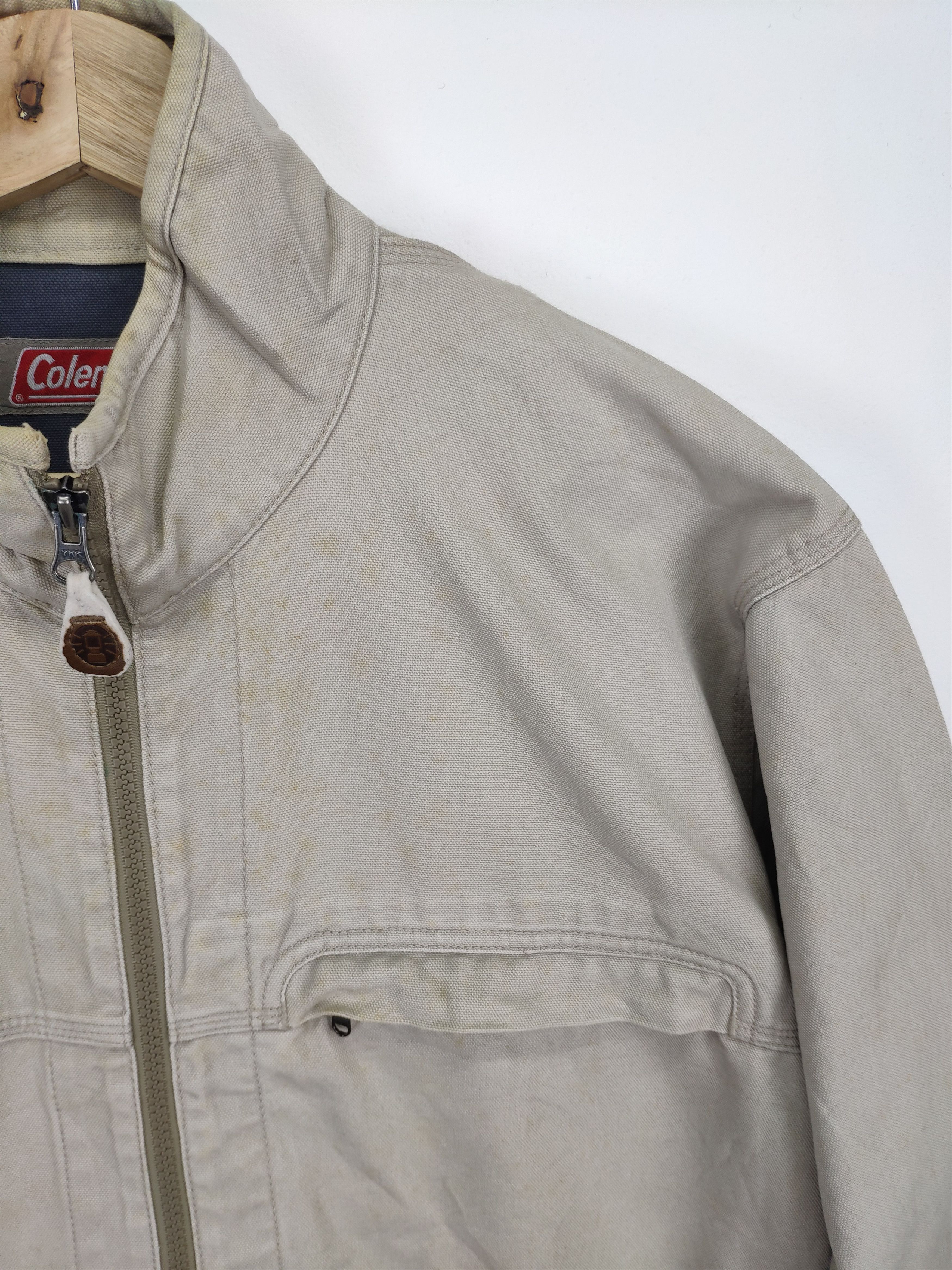 Coleman × Vintage Vintage Coleman Detroit Jacket Duck Canvas Carhartt Style Size US M / EU 48-50 / 2 - 14 Thumbnail