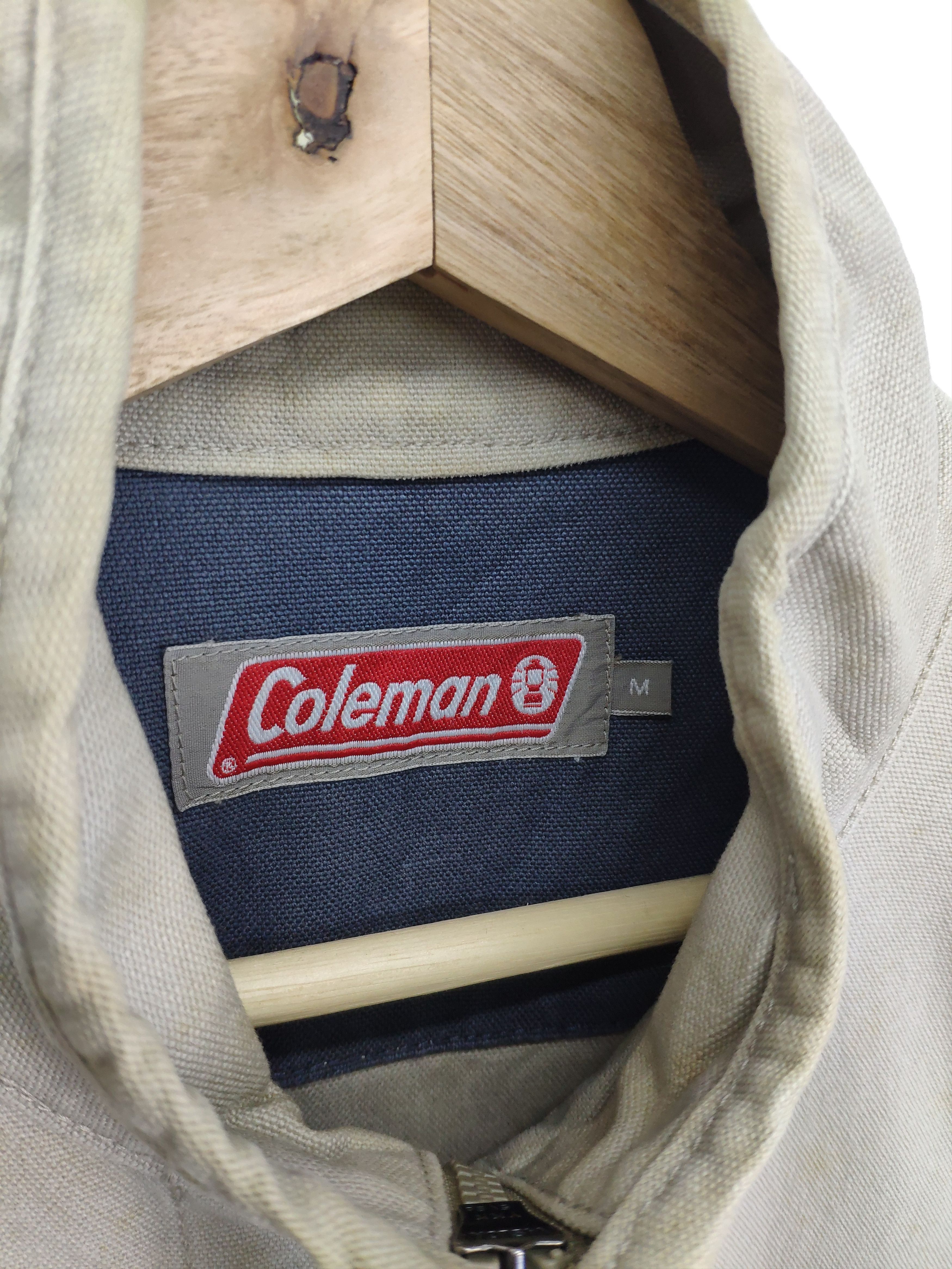 Coleman × Vintage Vintage Coleman Detroit Jacket Duck Canvas Carhartt Style Size US M / EU 48-50 / 2 - 16 Thumbnail