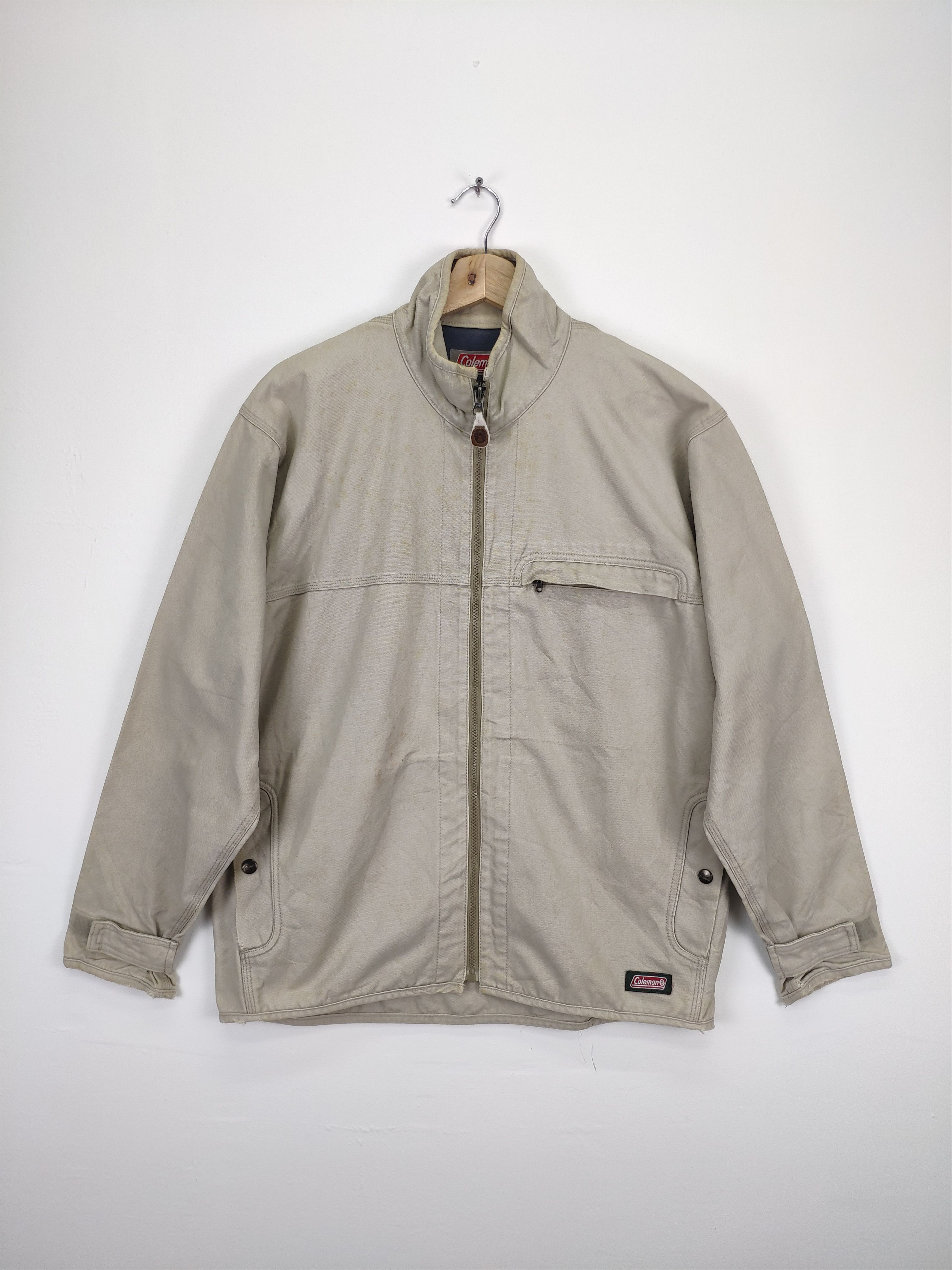 Coleman × Vintage Vintage Coleman Detroit Jacket Duck Canvas Carhartt Style Size US M / EU 48-50 / 2 - 1 Thumbnail