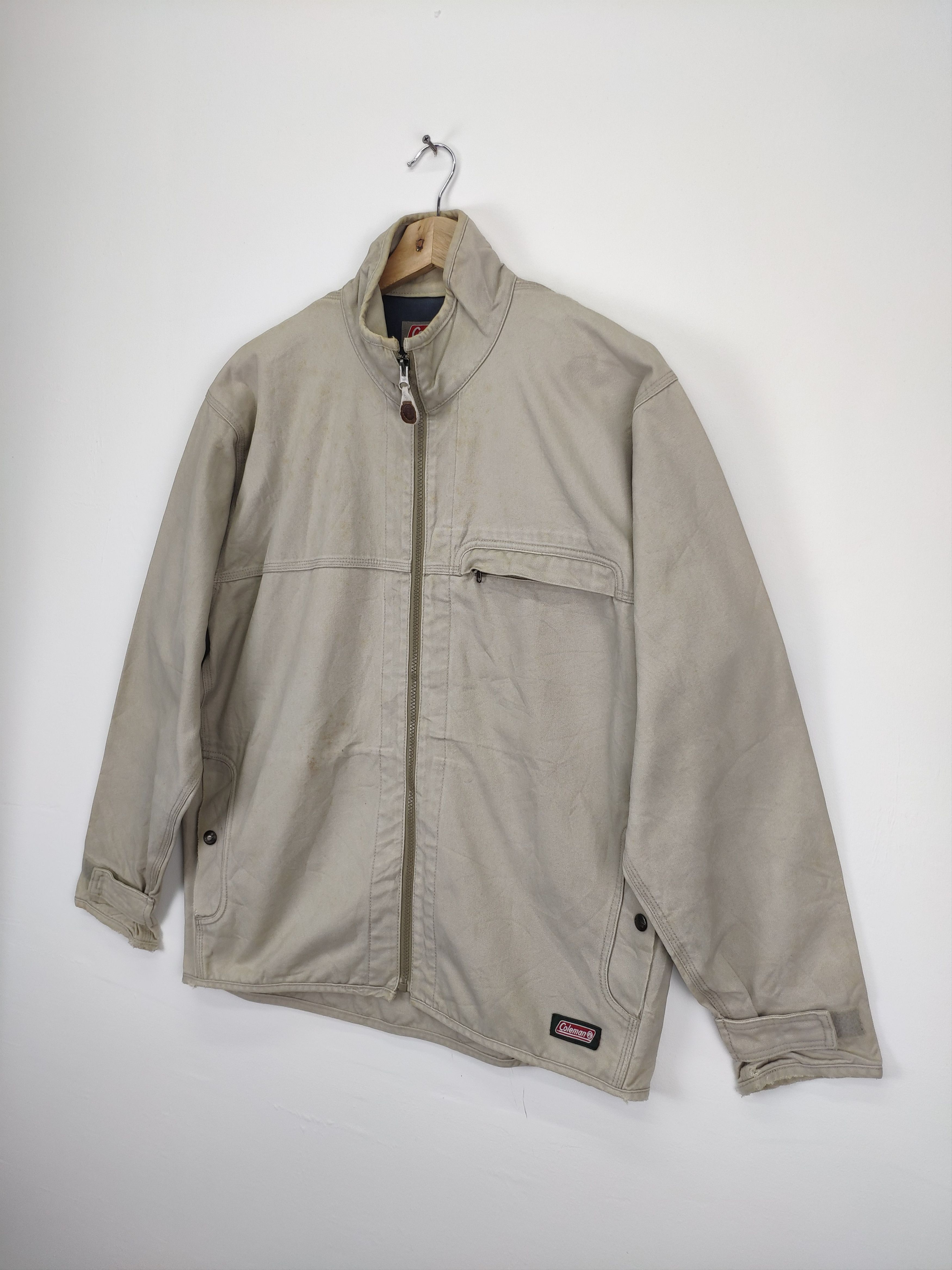 Coleman × Vintage Vintage Coleman Detroit Jacket Duck Canvas Carhartt Style Size US M / EU 48-50 / 2 - 2 Thumbnail