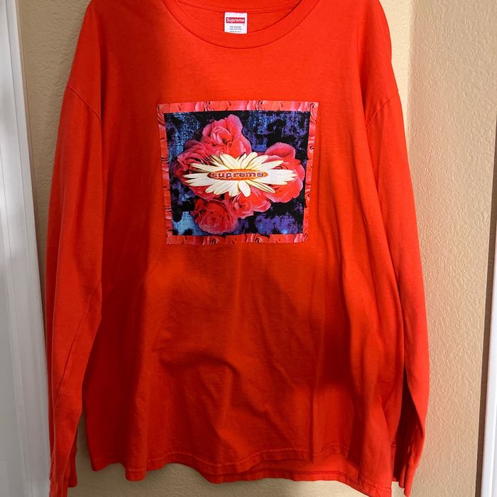 Supreme Supreme Flower Long Sleeve Tee | Grailed