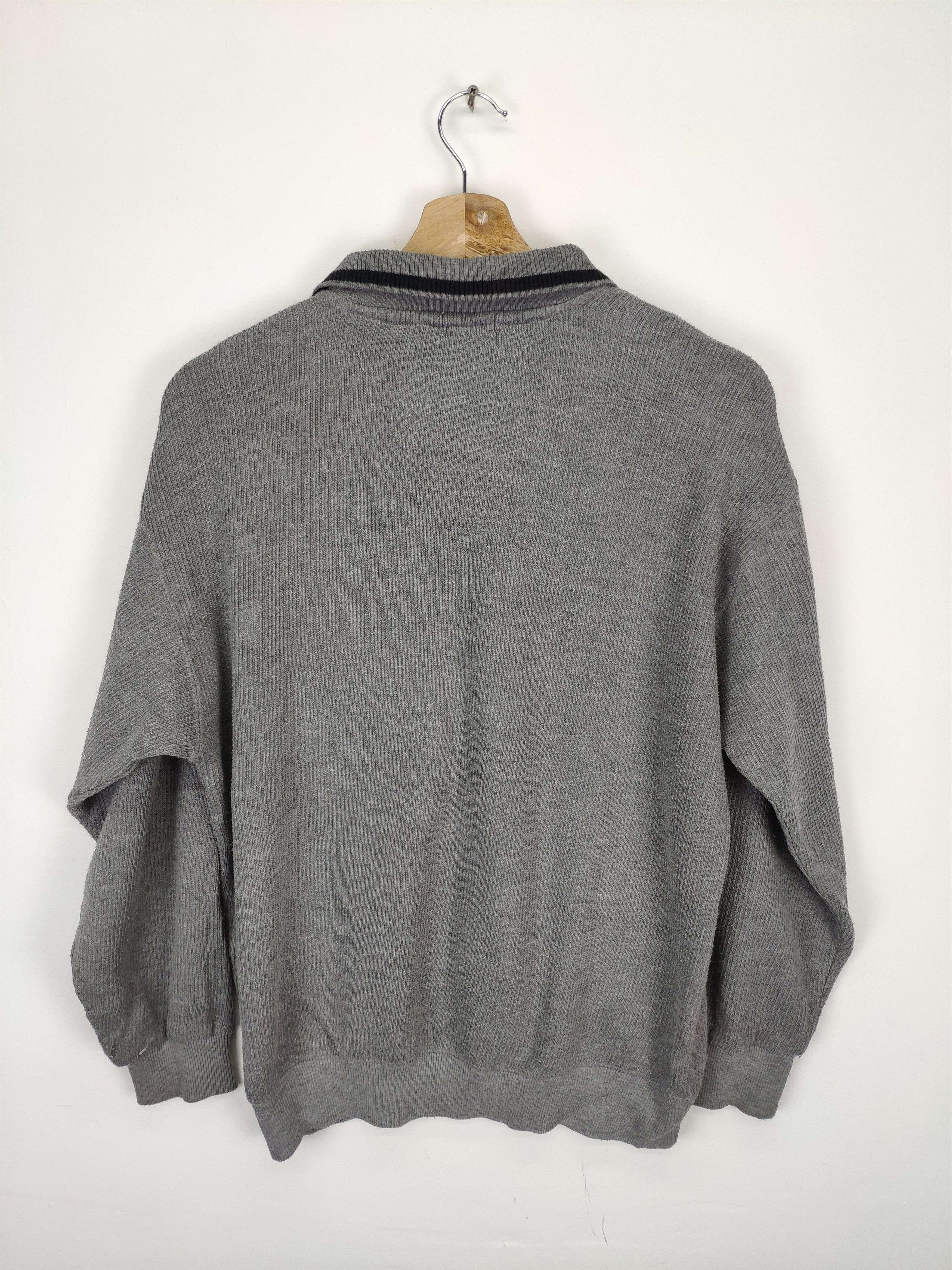Japanese Brand × Vintage Vintage Polo Shirt Long Sleeve by North Field Size US M / EU 48-50 / 2 - 12 Thumbnail