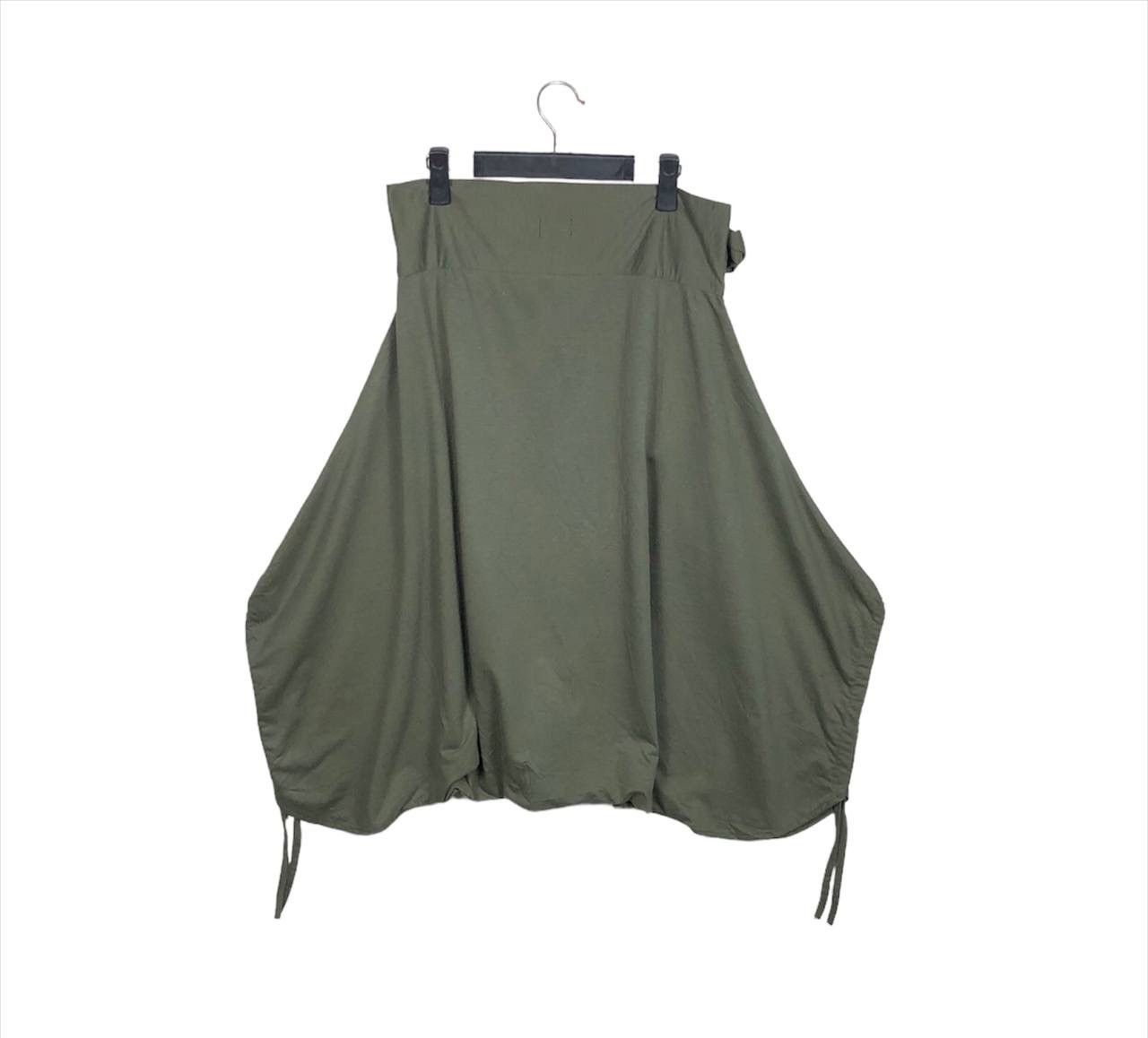 Japanese Brand Japan Asymmetric Gabardine Wrap Pants Yohji Yamamoto Style Size US 32 / EU 48 - 2 Thumbnail