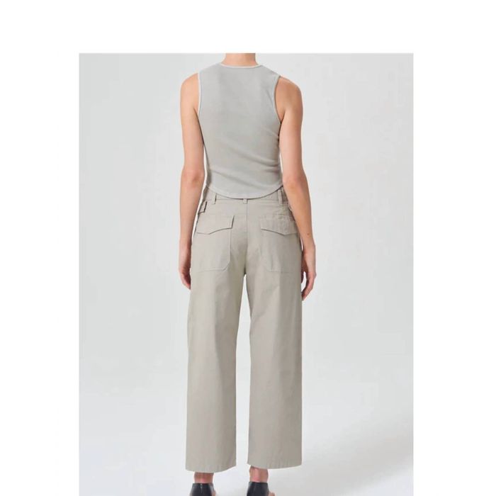 Agolde Daria Utility Pant In Drab