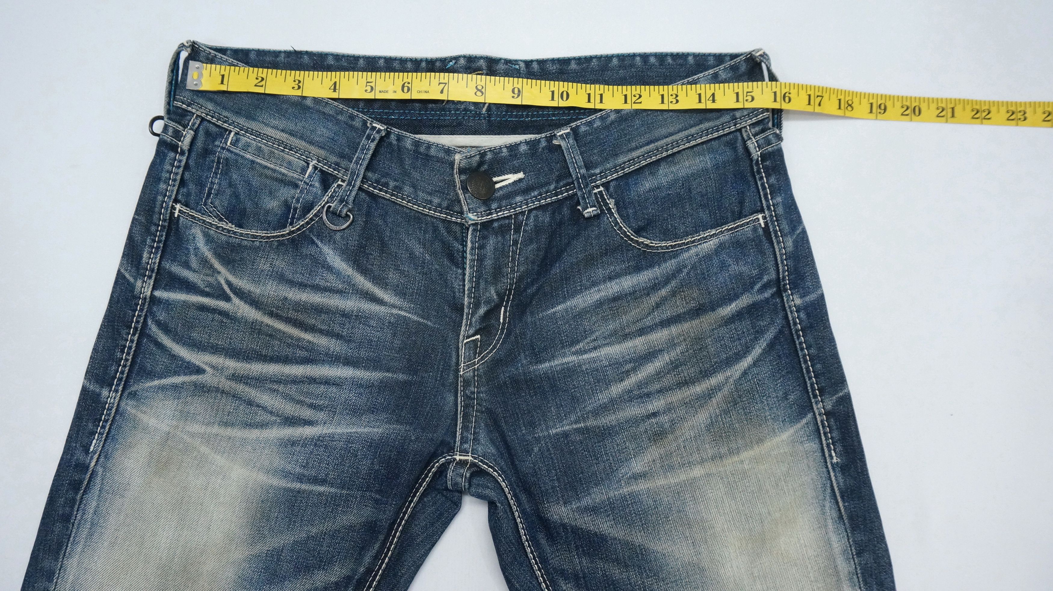 Japanese Brand Flare! VANQUISH x MURDER LICENSE Lowrise Vintage Jeans Size US 30 / EU 46 - 13 Thumbnail