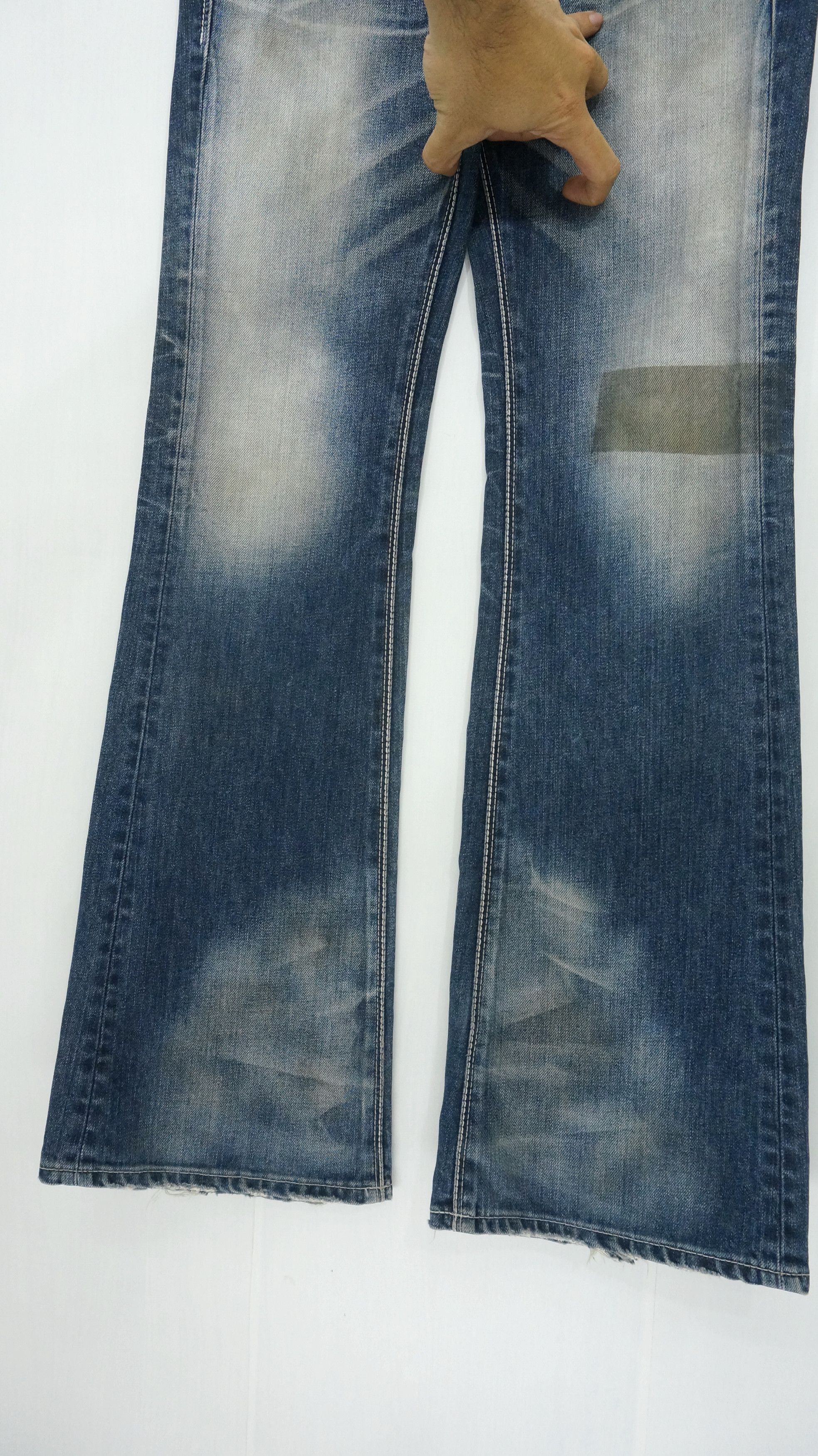 Japanese Brand Flare! VANQUISH x MURDER LICENSE Lowrise Vintage Jeans Size US 30 / EU 46 - 10 Thumbnail