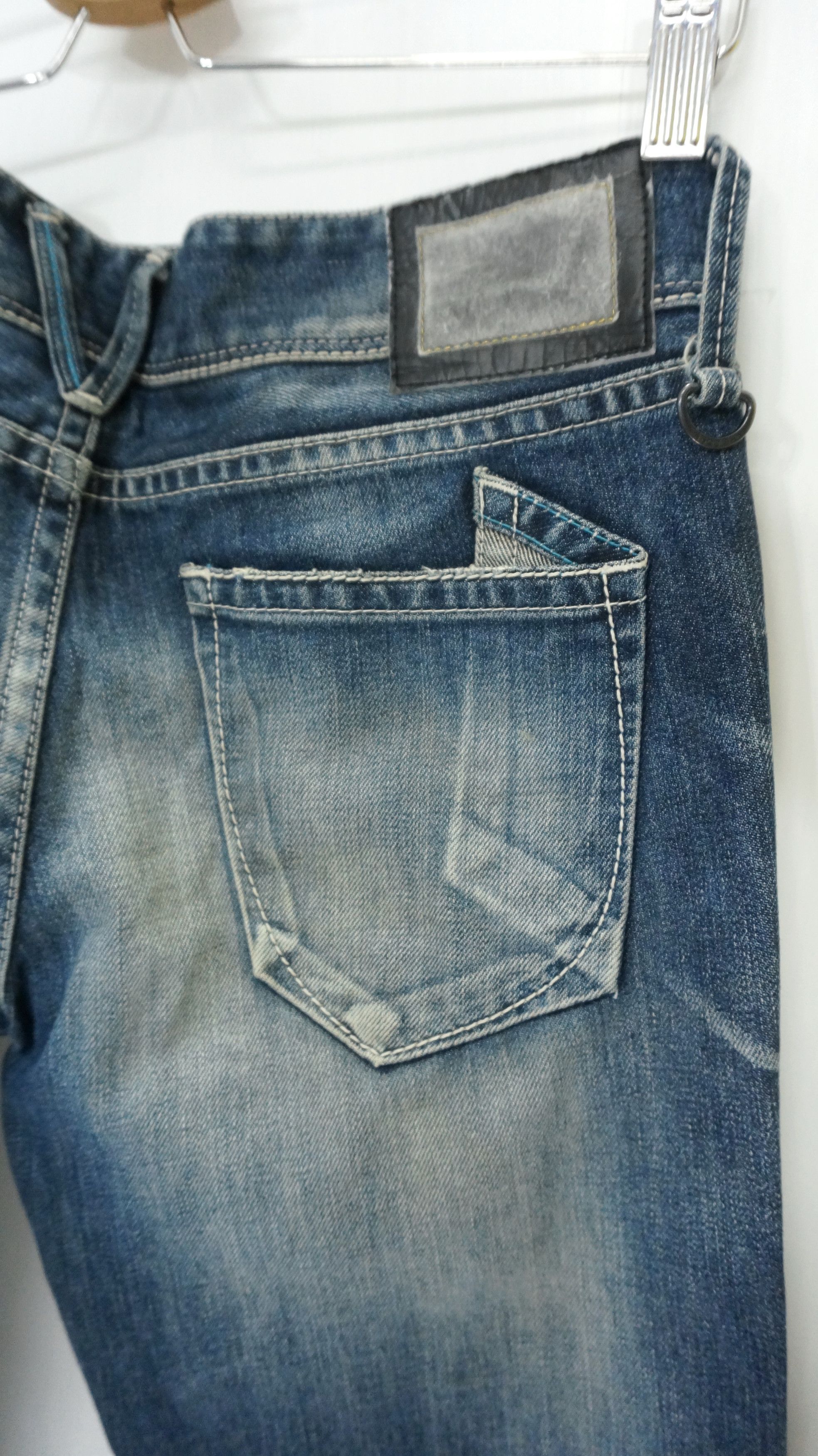 Japanese Brand Flare! VANQUISH x MURDER LICENSE Lowrise Vintage Jeans Size US 30 / EU 46 - 8 Thumbnail