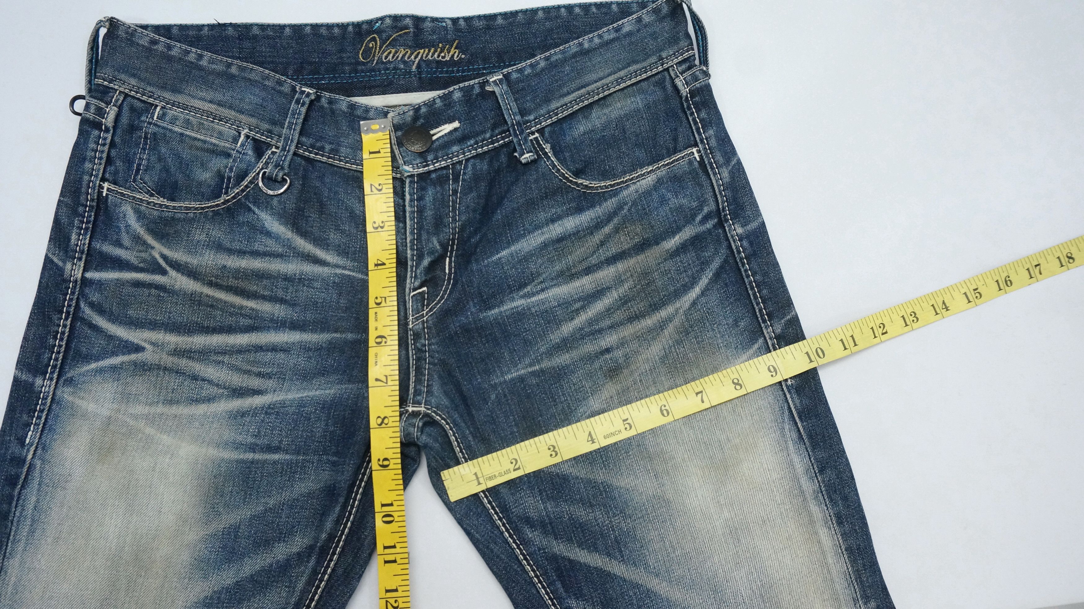 Japanese Brand Flare! VANQUISH x MURDER LICENSE Lowrise Vintage Jeans Size US 30 / EU 46 - 14 Thumbnail