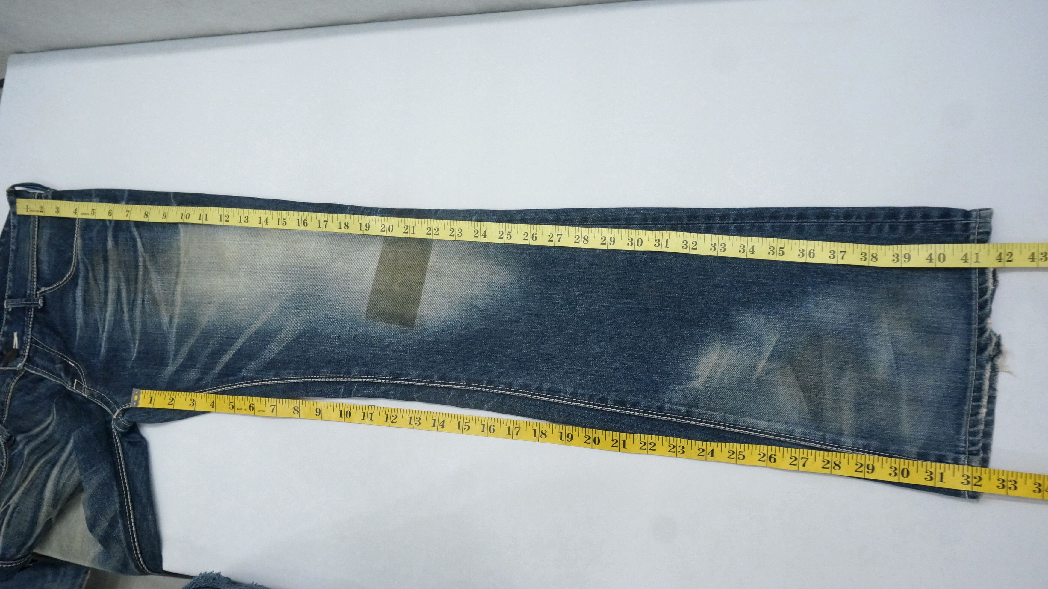 Japanese Brand Flare! VANQUISH x MURDER LICENSE Lowrise Vintage Jeans Size US 30 / EU 46 - 16 Thumbnail