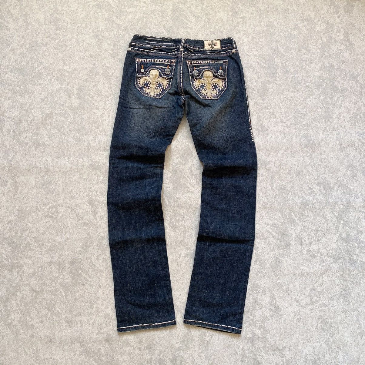 Japanese Brand Vintage Laguna Beach Skinny Jeans y2k Size 30" / US 8 / IT 44 - 1 Thumbnail