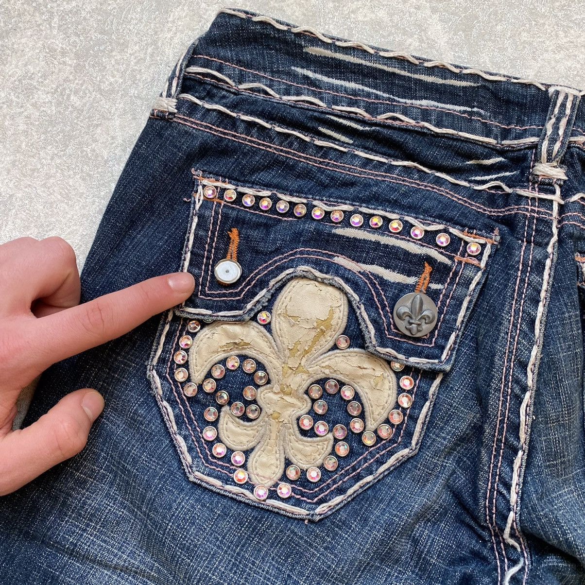 Japanese Brand Vintage Laguna Beach Skinny Jeans y2k Size 30" / US 8 / IT 44 - 5 Thumbnail