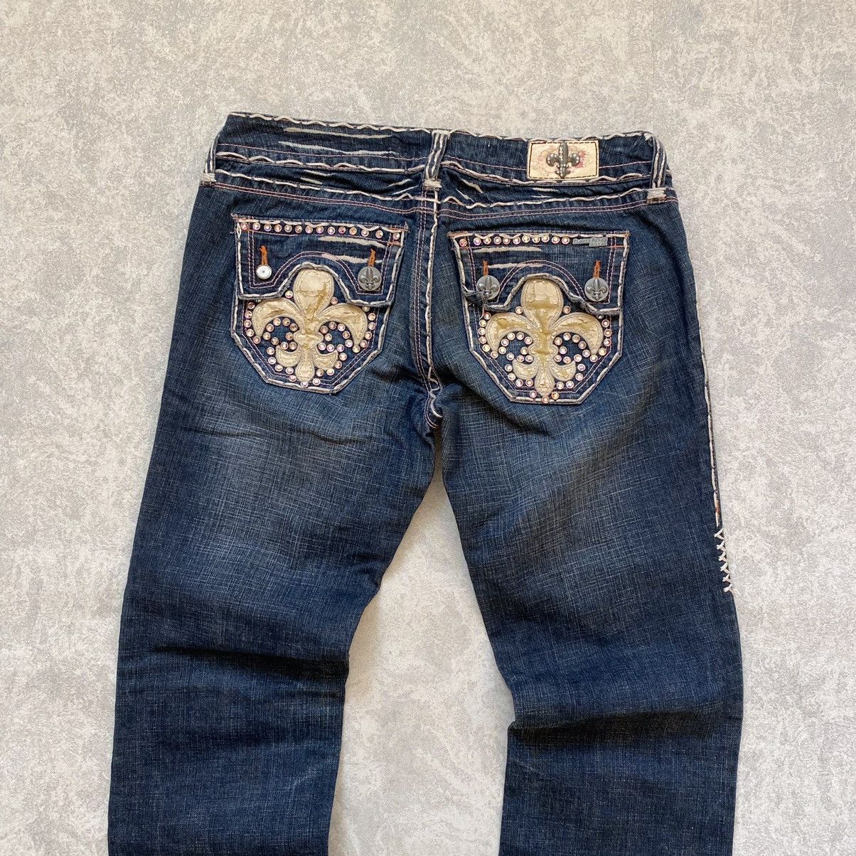 Japanese Brand Vintage Laguna Beach Skinny Jeans y2k Size 30" / US 8 / IT 44 - 3 Thumbnail