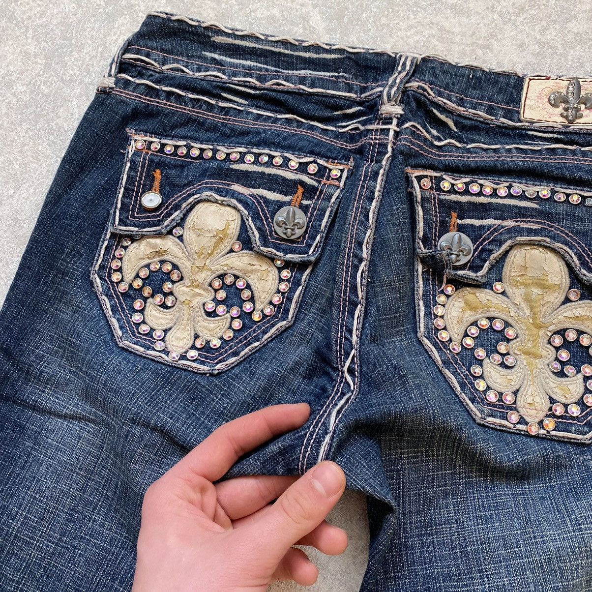 Japanese Brand Vintage Laguna Beach Skinny Jeans y2k Size 30" / US 8 / IT 44 - 7 Thumbnail