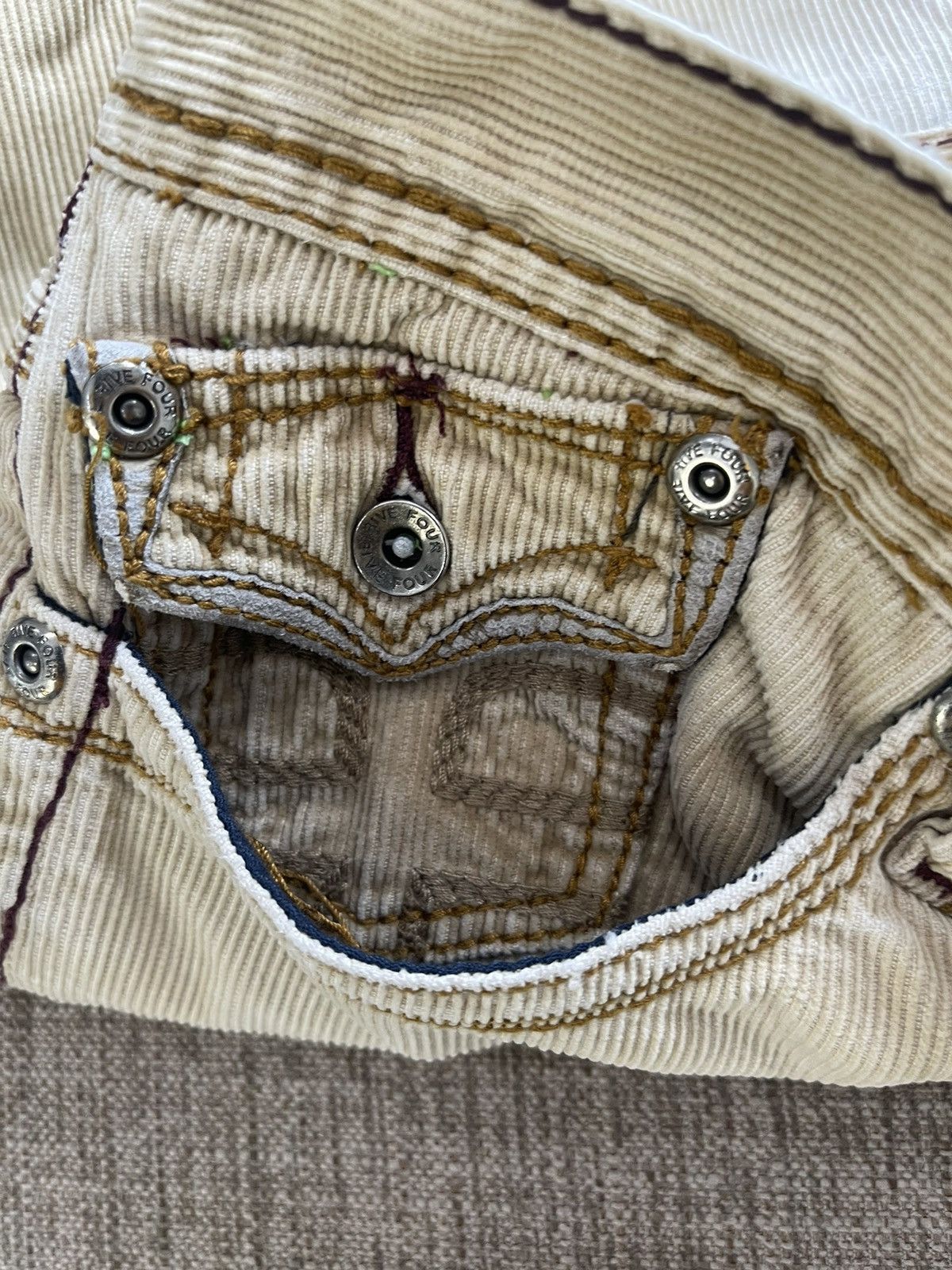Five Four Five Four Corduroy Jeans Size US 36 / EU 52 - 7 Thumbnail