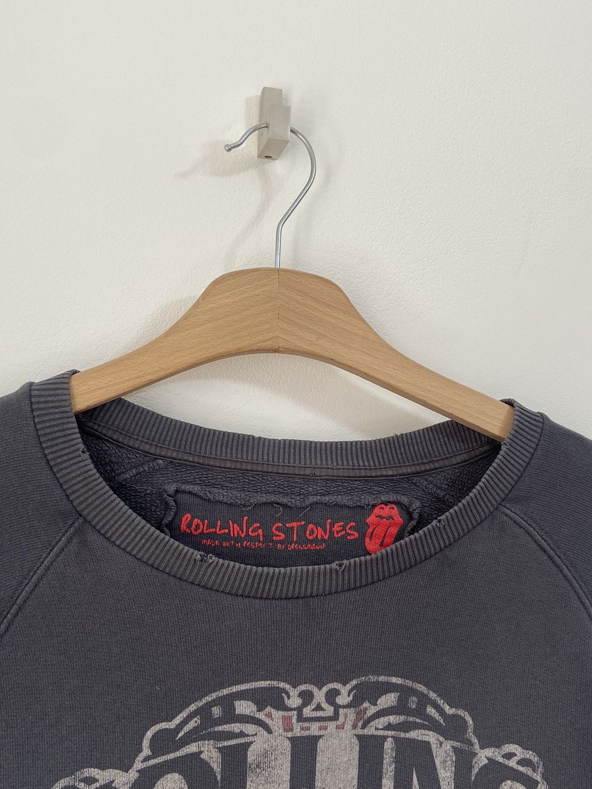 Vintage Vintage Sweatshirt Rolling Stones Size US L / EU 52-54 / 3 - 3 Thumbnail