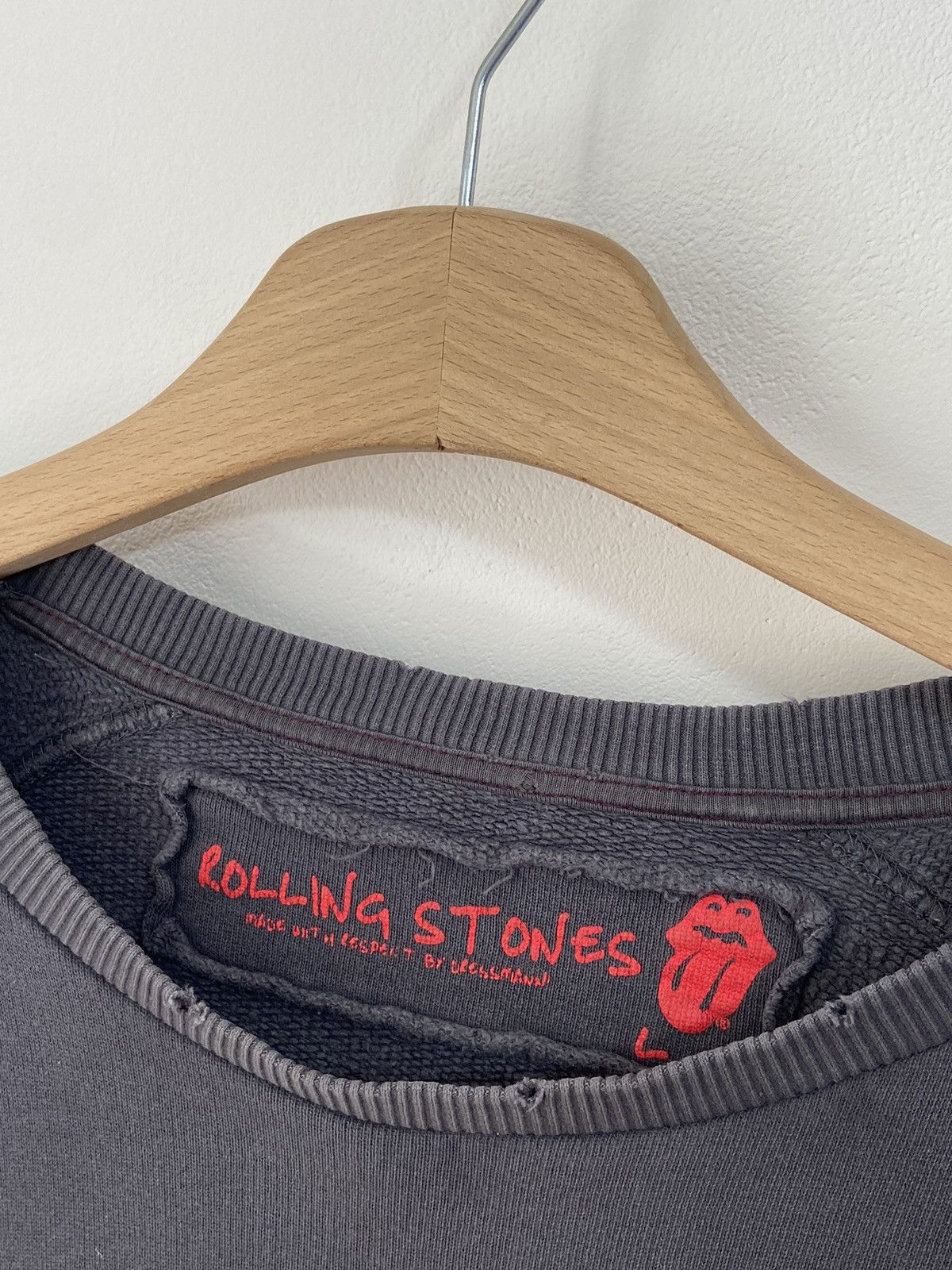 Vintage Vintage Sweatshirt Rolling Stones Size US L / EU 52-54 / 3 - 13 Thumbnail