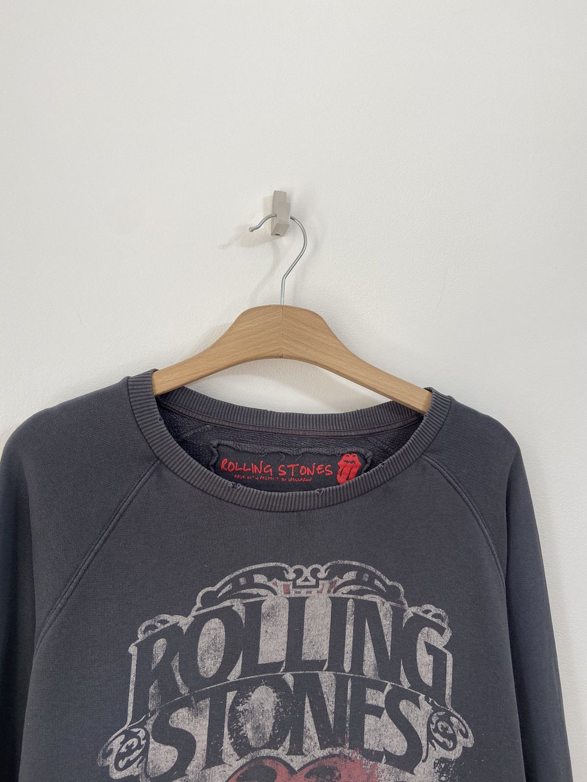 Vintage Vintage Sweatshirt Rolling Stones Size US L / EU 52-54 / 3 - 2 Thumbnail