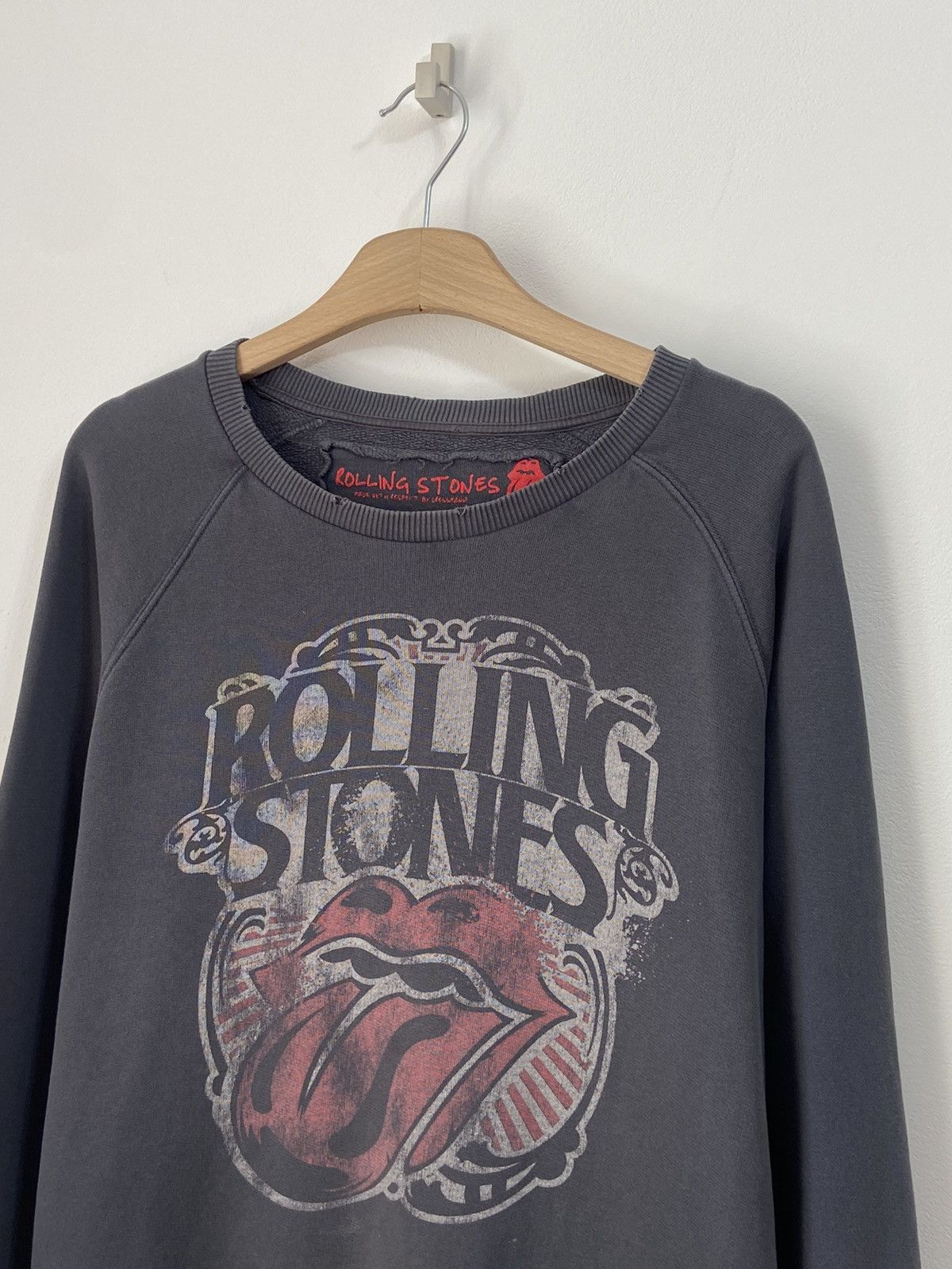 Vintage Vintage Sweatshirt Rolling Stones Size US L / EU 52-54 / 3 - 4 Thumbnail