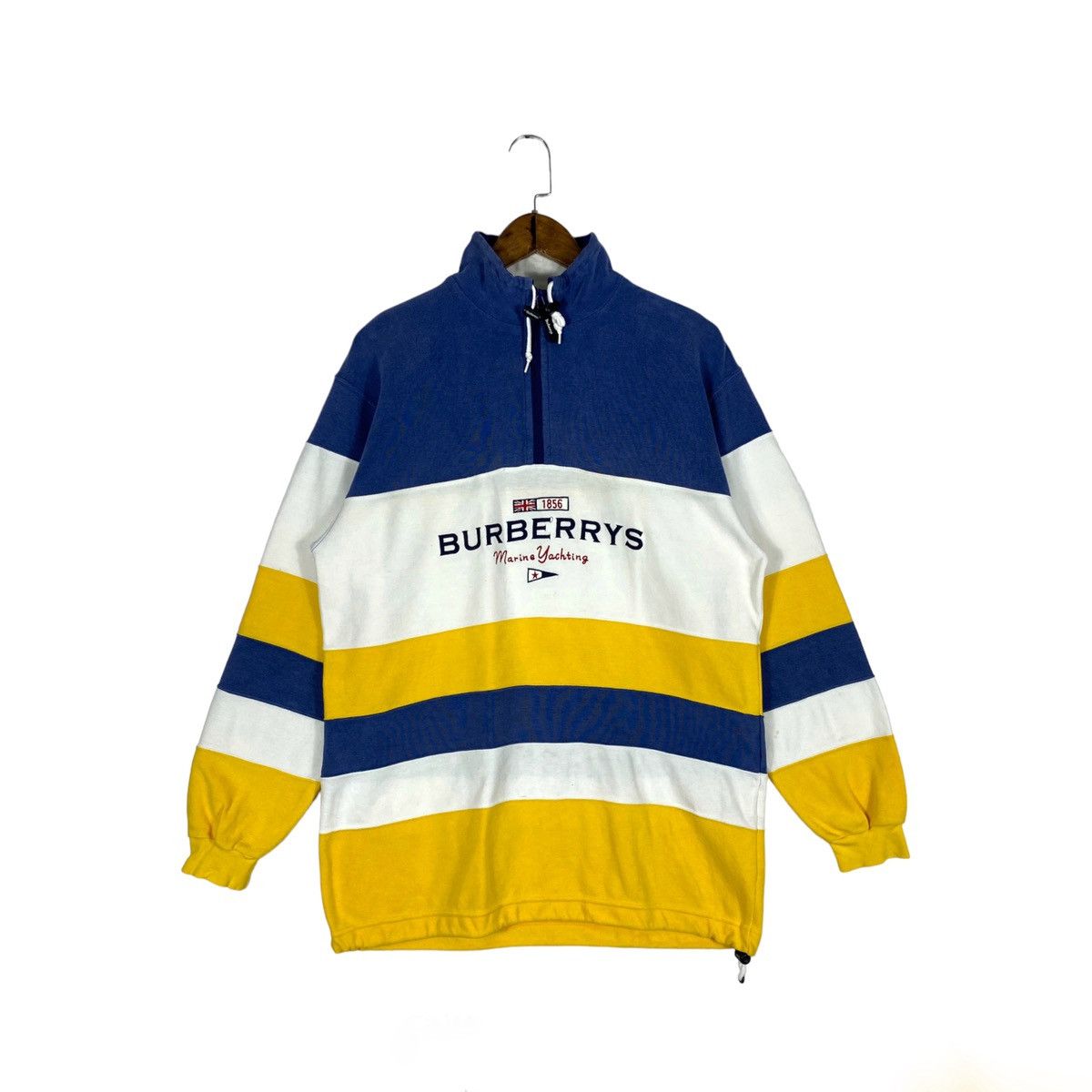 Vintage 90s Burberrys Marine Yachting Sweatshirt