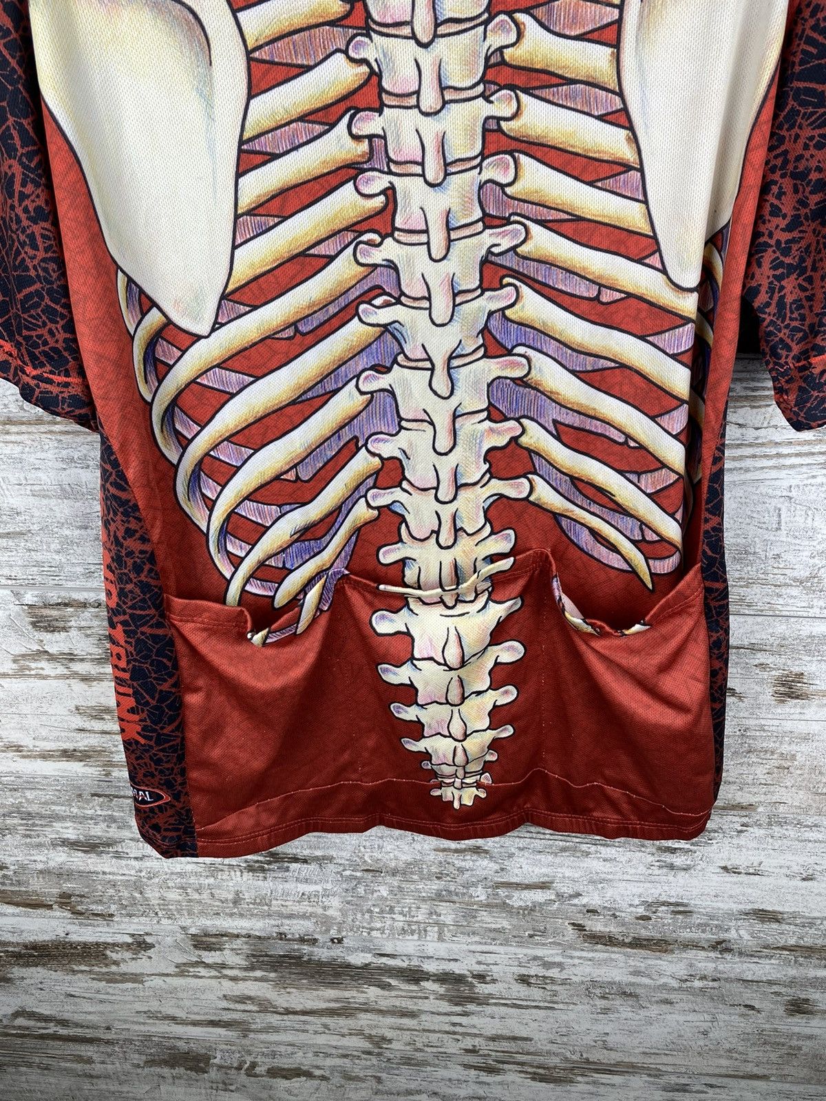 Other Mens Vintage Cycle bike skeleton overprint streetwear y2k Size US XL / EU 56 / 4 - 7 Thumbnail