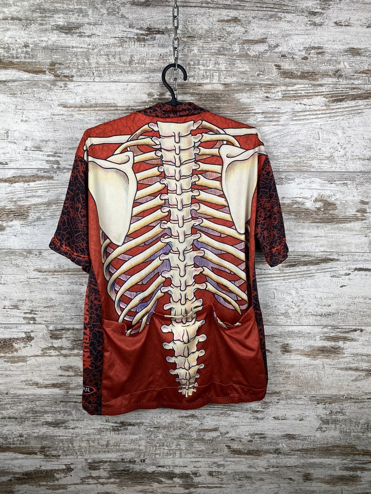 Other Mens Vintage Cycle bike skeleton overprint streetwear y2k Size US XL / EU 56 / 4 - 6 Thumbnail