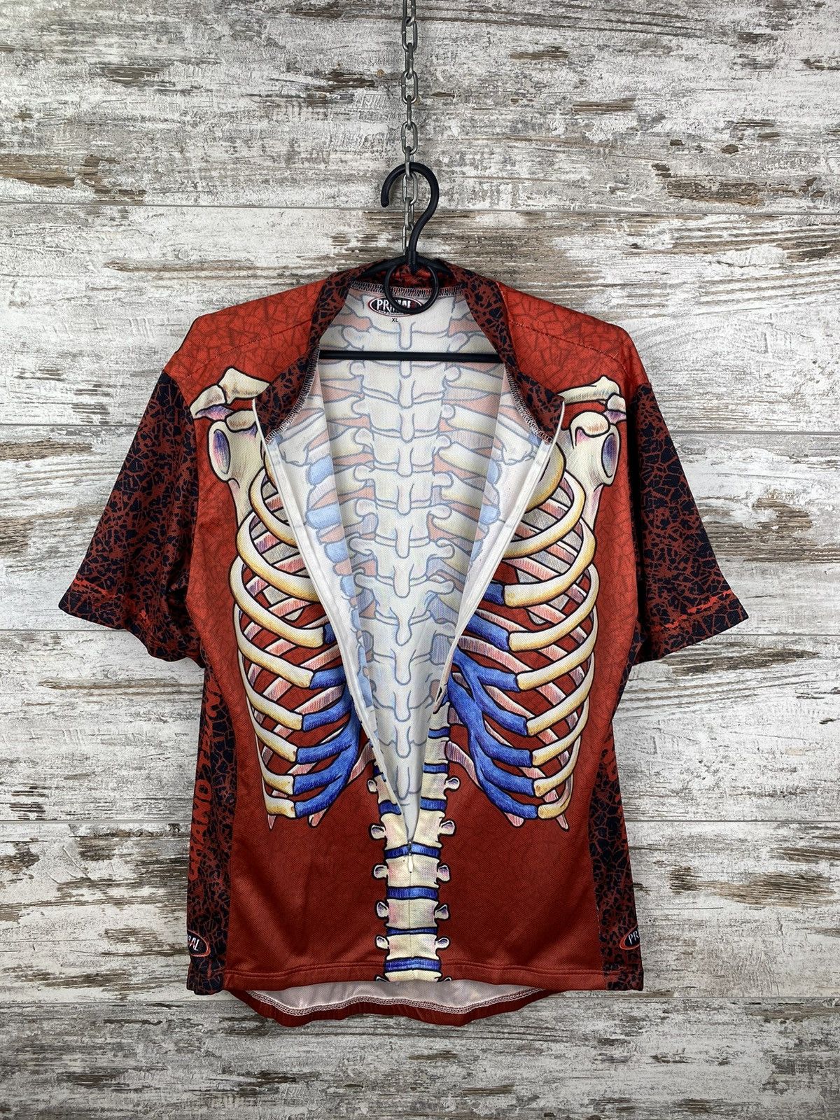 Other Mens Vintage Cycle bike skeleton overprint streetwear y2k Size US XL / EU 56 / 4 - 5 Thumbnail