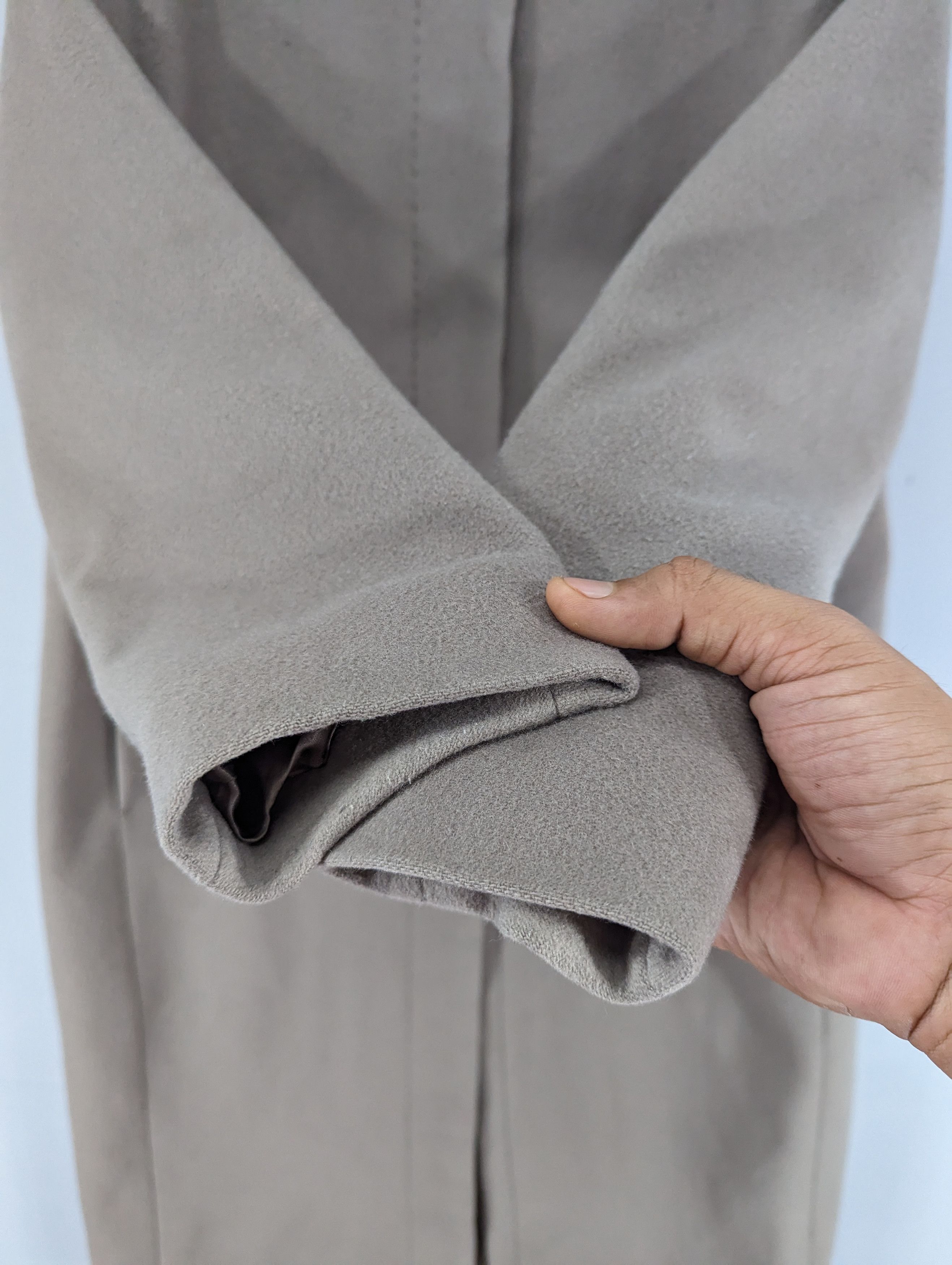 Yohji Yamamoto 💥RARE💥Ined Pontetorto Wool Long Coat Jacket Size L / US 10 / IT 46 - 4 Thumbnail