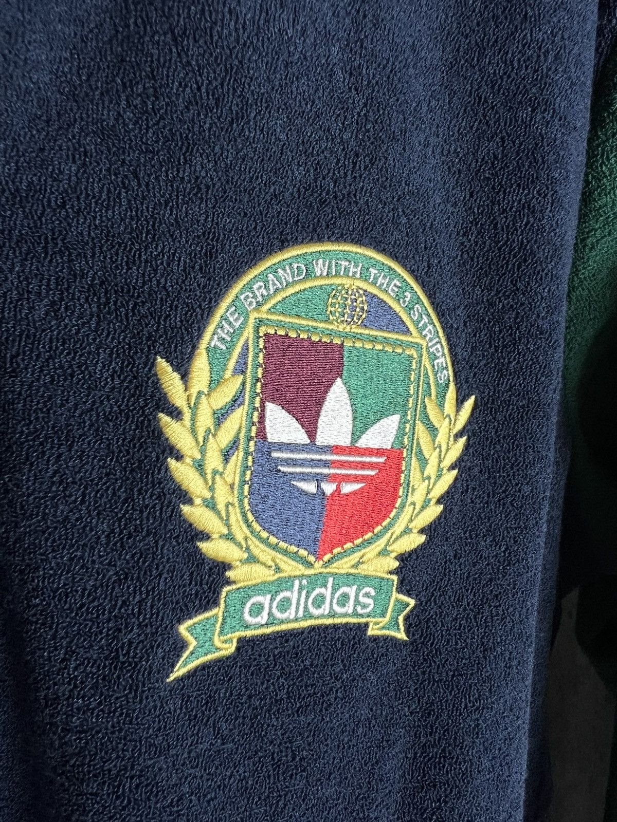 Adidas Adidas collegiate crest polo long sleeve shirt Size US M / EU 48-50 / 2 - 3 Thumbnail