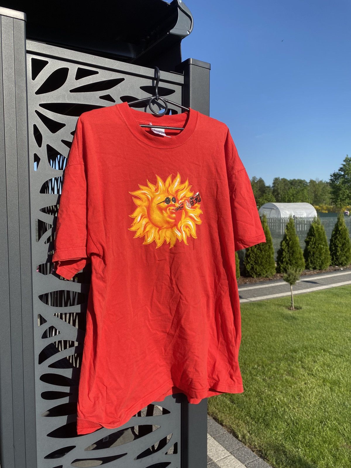 Coca Cola × Vintage Coca Cola Coke Vintage sun drinking tee Size US XL / EU 56 / 4 - 1 Thumbnail