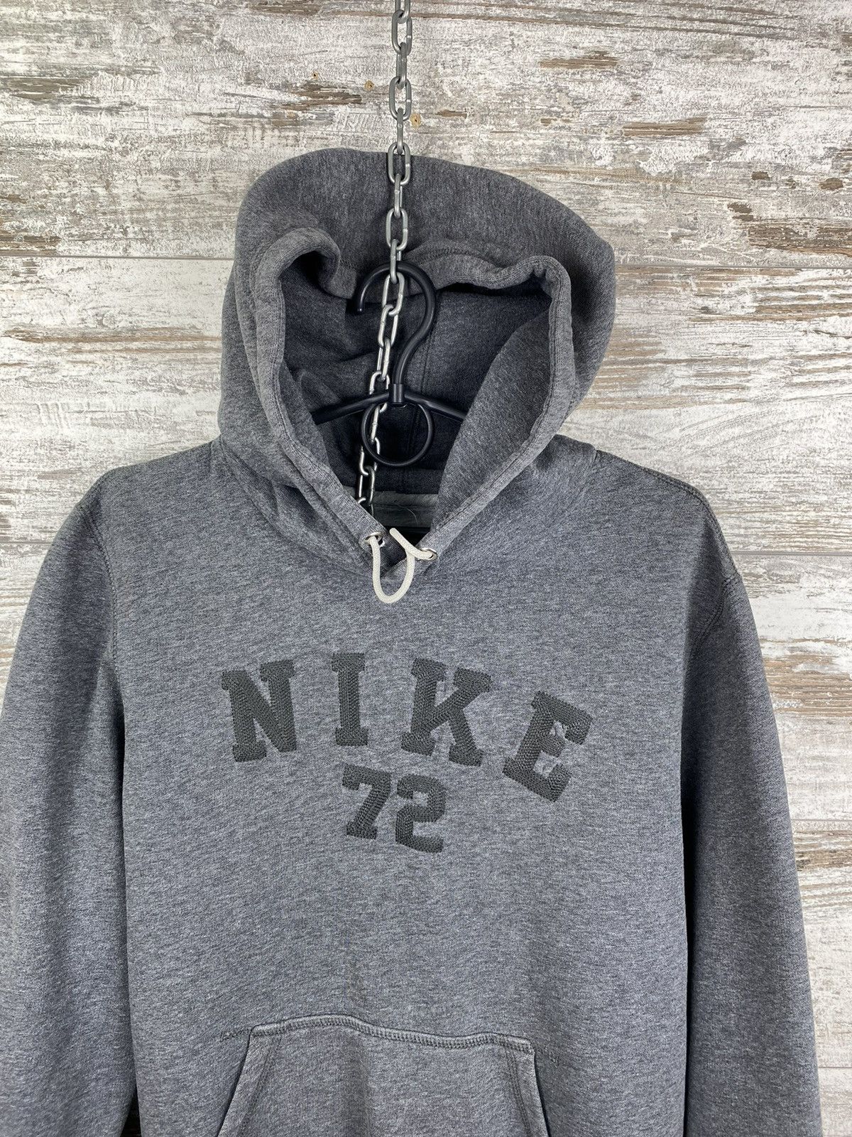 Nike × Vintage Mens Vintage Nike Big Logo Hoodie streetwear y2k rare swoosh Size US S / EU 44-46 / 1 - 2 Thumbnail