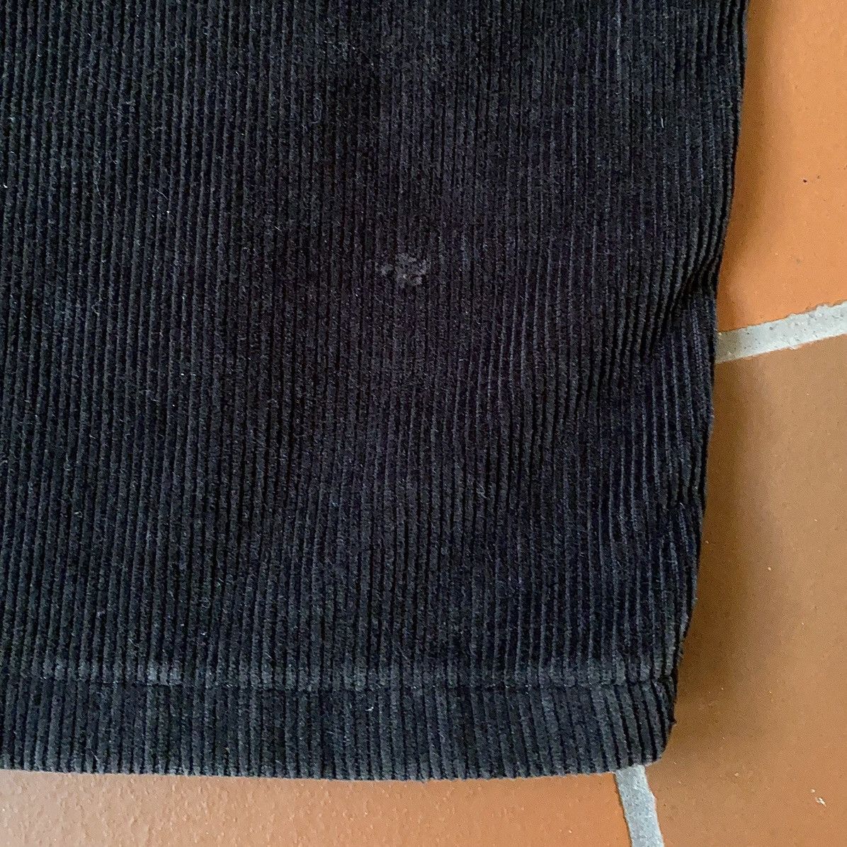 Old Navy Vintage Old Navy Black Corduroy Carpenter Pants Size US 29 - 6 Thumbnail