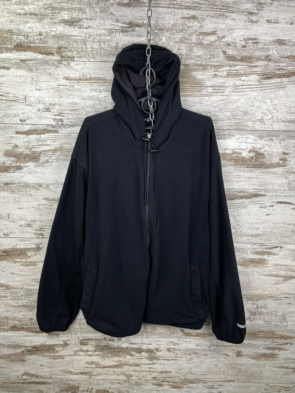 Nike × Vintage Mens Vintage Nike Andre Agassi Fleece Jacket zip