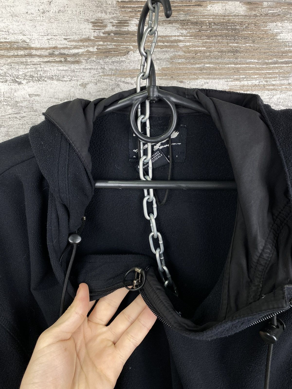Nike × Vintage Mens Vintage Nike Andre Agassi Fleece Jacket zip hoodie y2k Size US L / EU 52-54 / 3 - 13 Thumbnail
