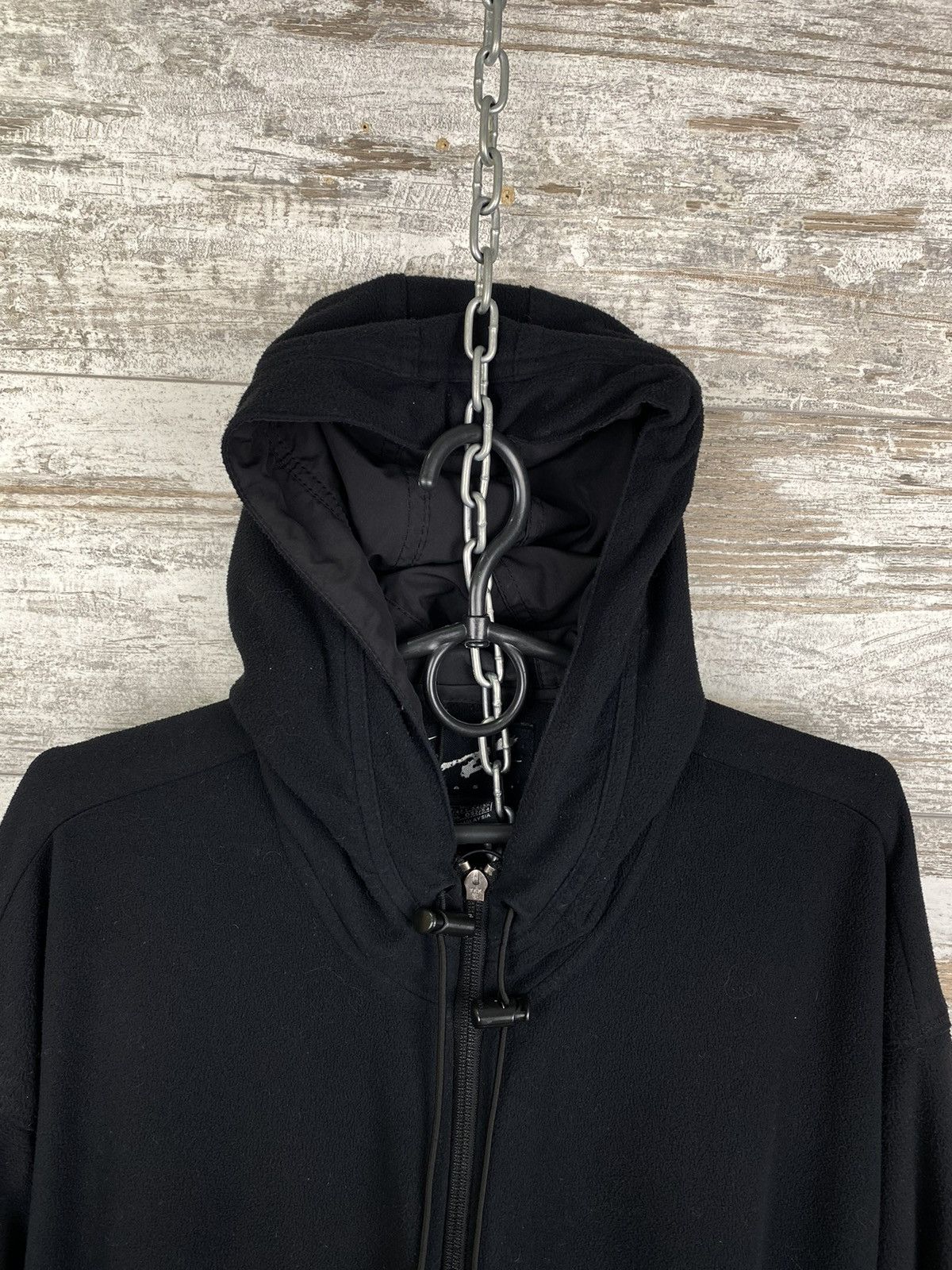 Nike × Vintage Mens Vintage Nike Andre Agassi Fleece Jacket zip hoodie y2k Size US L / EU 52-54 / 3 - 6 Thumbnail