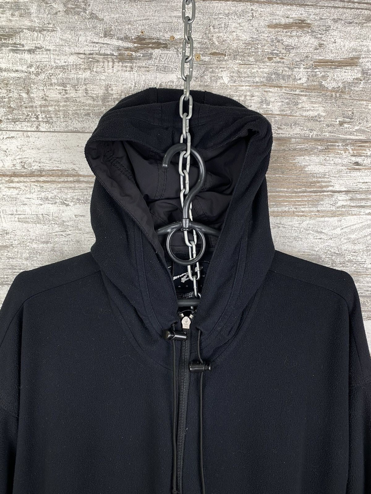 Nike × Vintage Mens Vintage Nike Andre Agassi Fleece Jacket zip hoodie y2k Size US L / EU 52-54 / 3 - 4 Thumbnail