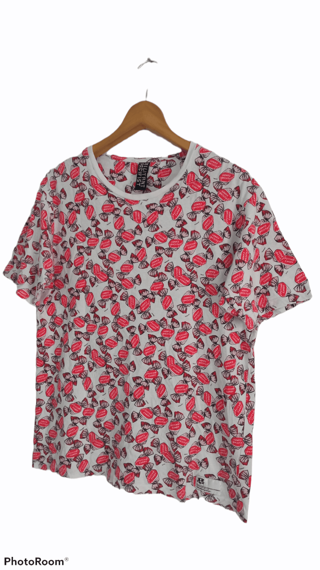 Japanese Brand × Vintage 🔥🔥Militant Pacifist Full Print Psychocandy T-Shirt Size US M / EU 48-50 / 2 - 3 Thumbnail