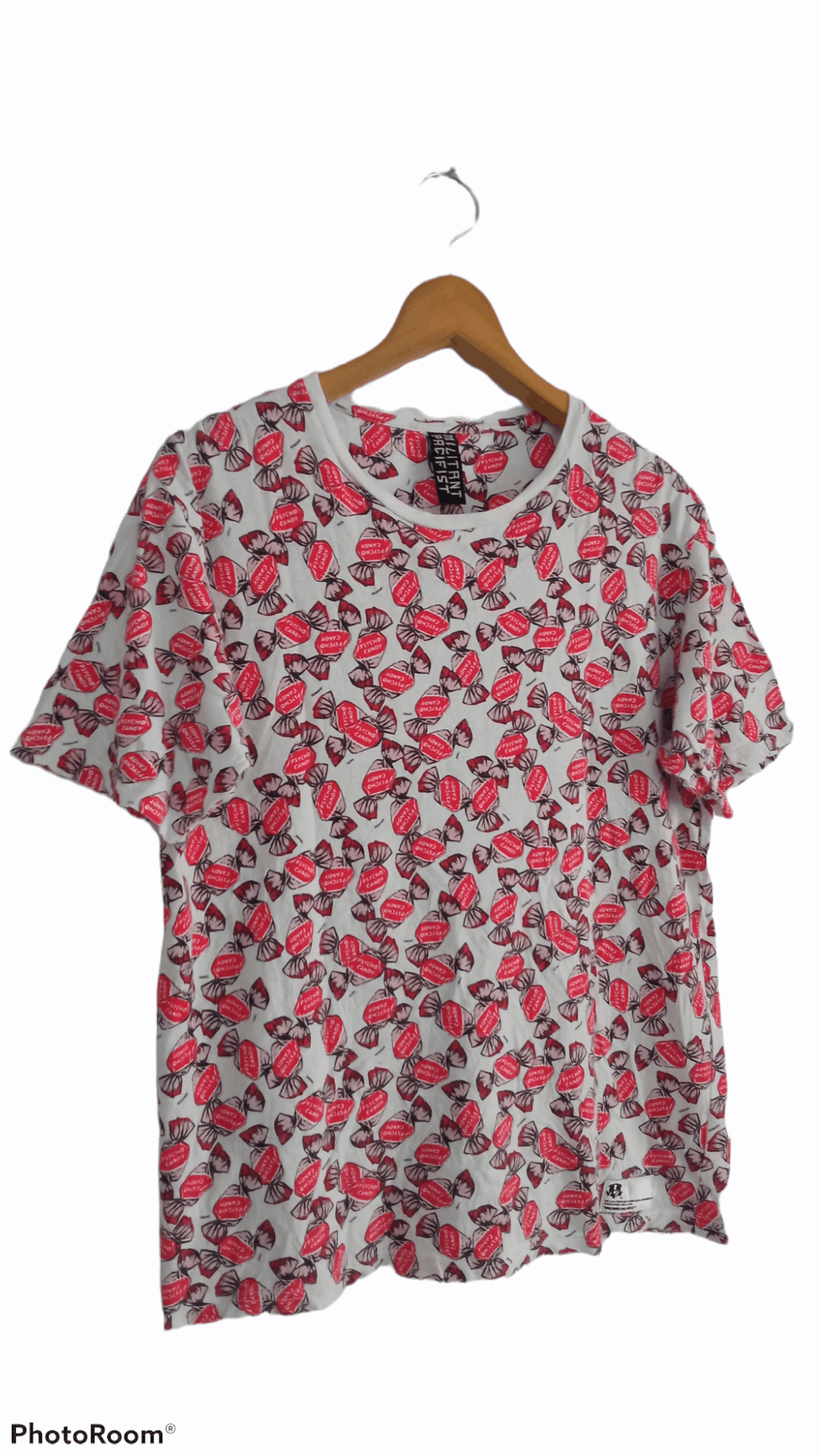 Japanese Brand × Vintage 🔥🔥Militant Pacifist Full Print Psychocandy T-Shirt Size US M / EU 48-50 / 2 - 2 Thumbnail