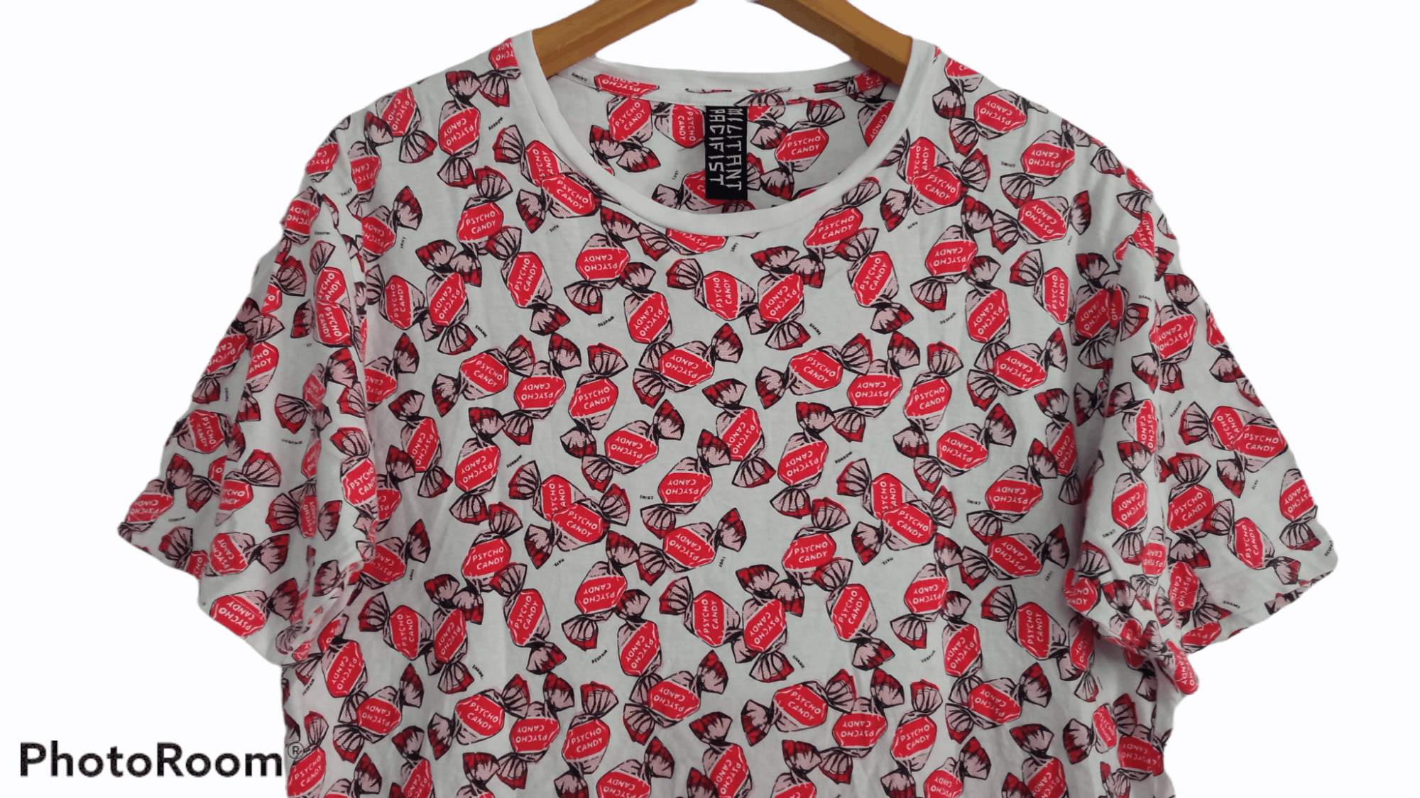 Japanese Brand × Vintage 🔥🔥Militant Pacifist Full Print Psychocandy T-Shirt Size US M / EU 48-50 / 2 - 10 Thumbnail