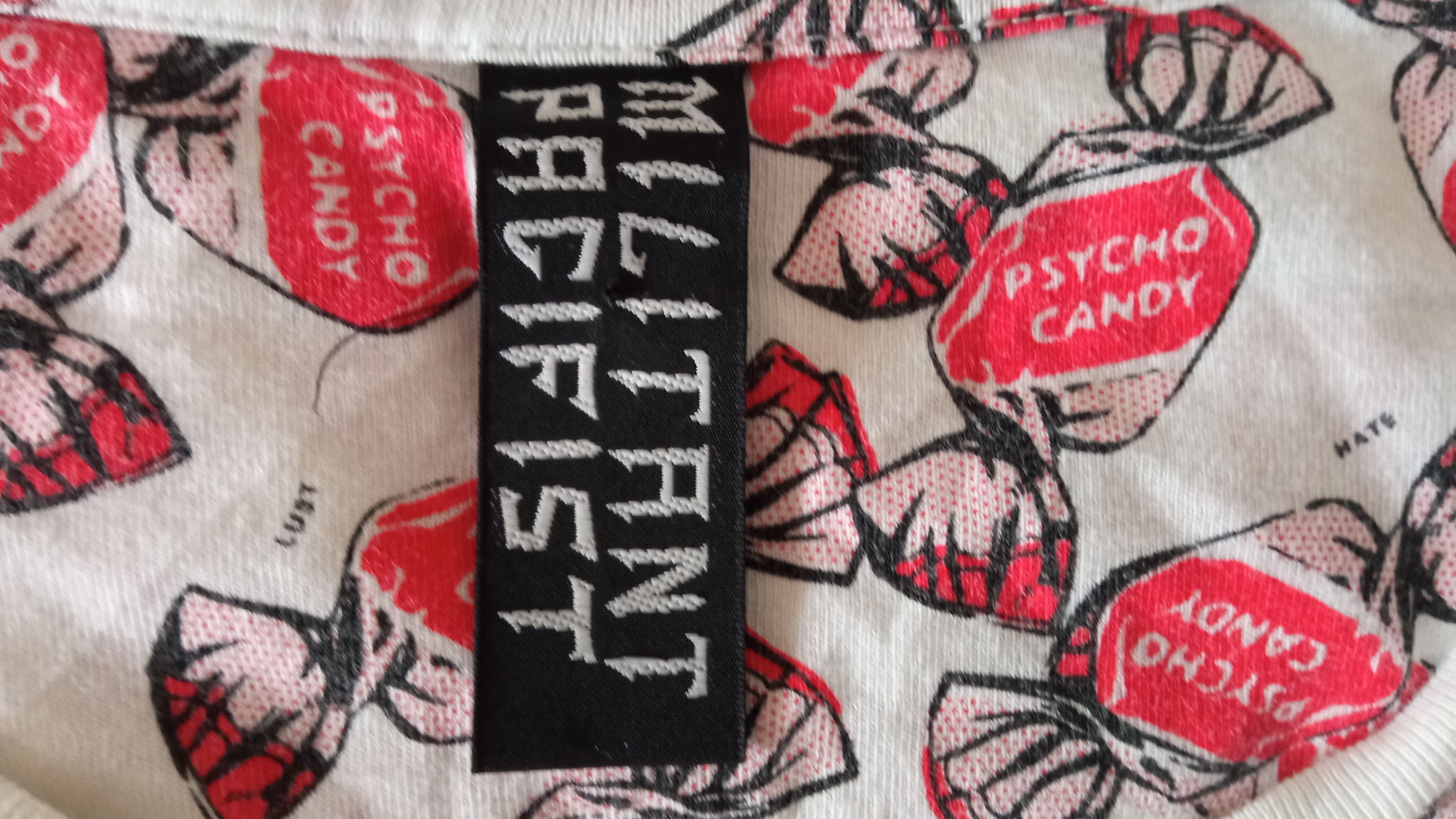 Japanese Brand × Vintage 🔥🔥Militant Pacifist Full Print Psychocandy T-Shirt Size US M / EU 48-50 / 2 - 18 Thumbnail