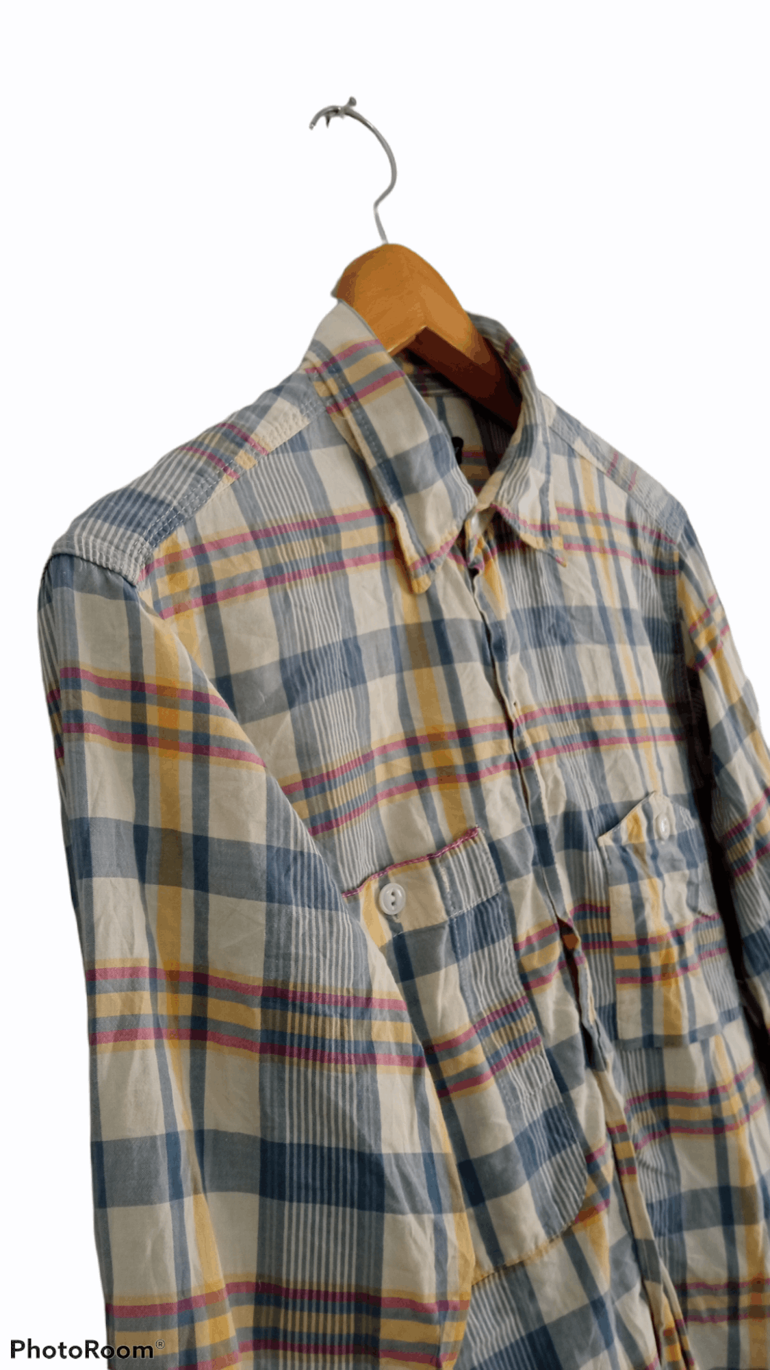 Engineered Garments × Japanese Brand × Nepenthes 🔥🔥Engineered Garments Nepenthes Plaid Checkered LS Shirt Size US M / EU 48-50 / 2 - 8 Thumbnail