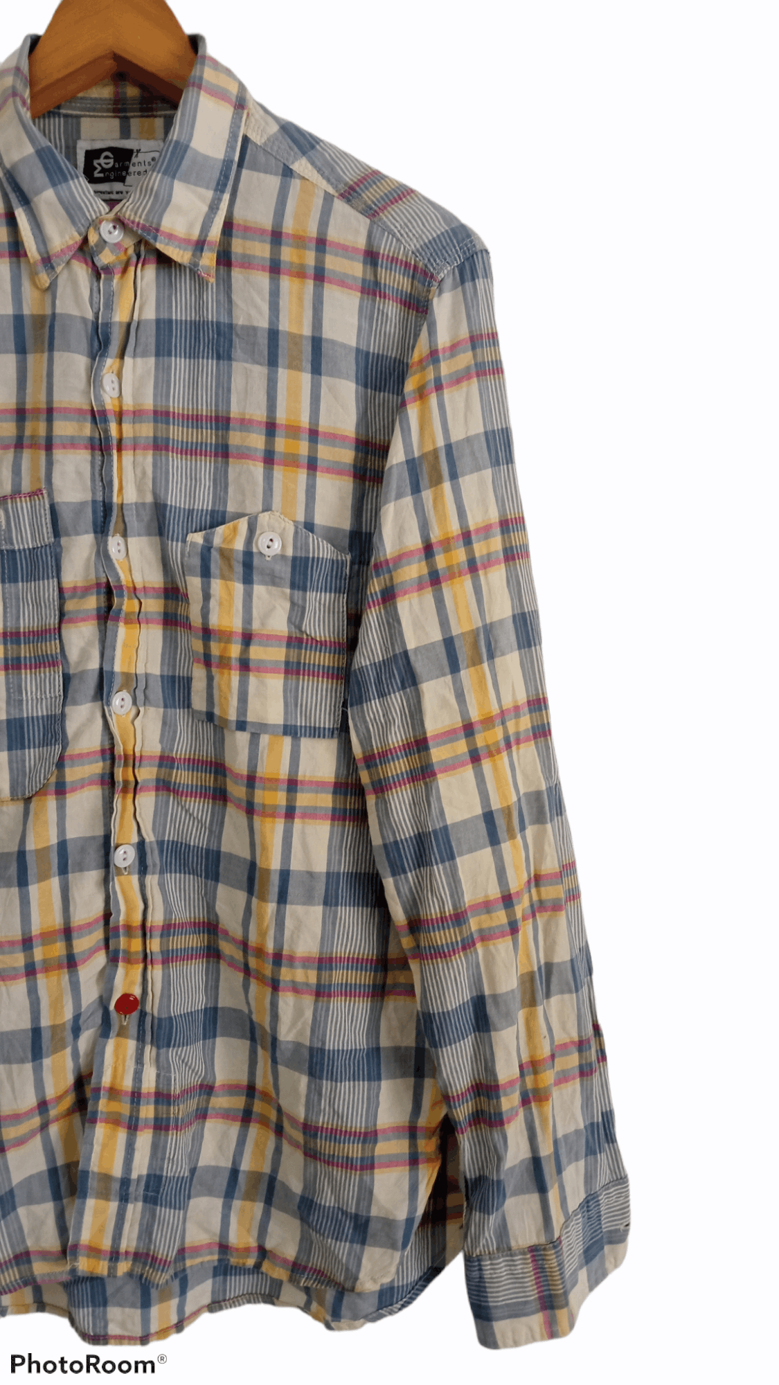 Engineered Garments × Japanese Brand × Nepenthes 🔥🔥Engineered Garments Nepenthes Plaid Checkered LS Shirt Size US M / EU 48-50 / 2 - 5 Thumbnail