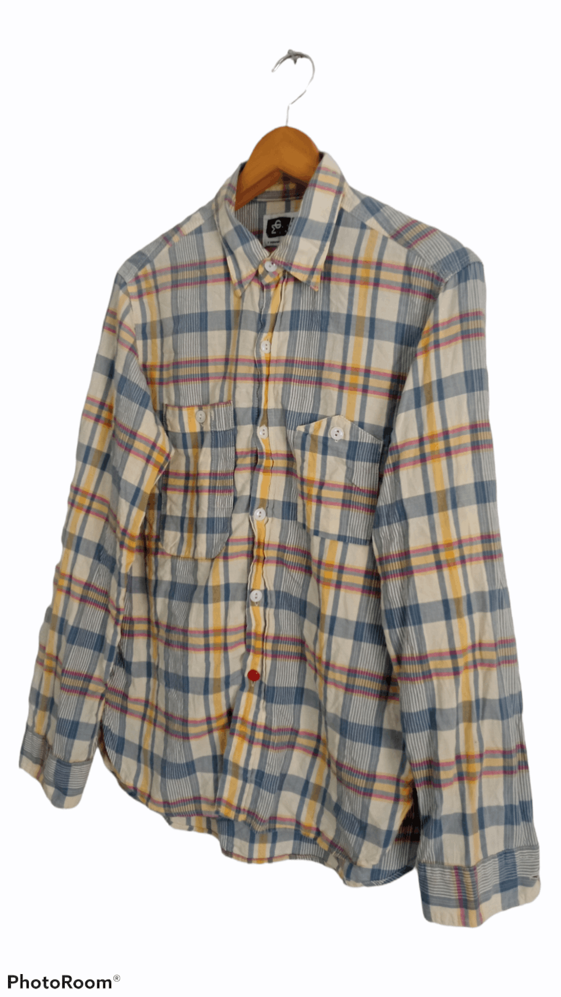 Engineered Garments × Japanese Brand × Nepenthes 🔥🔥Engineered Garments Nepenthes Plaid Checkered LS Shirt Size US M / EU 48-50 / 2 - 3 Thumbnail